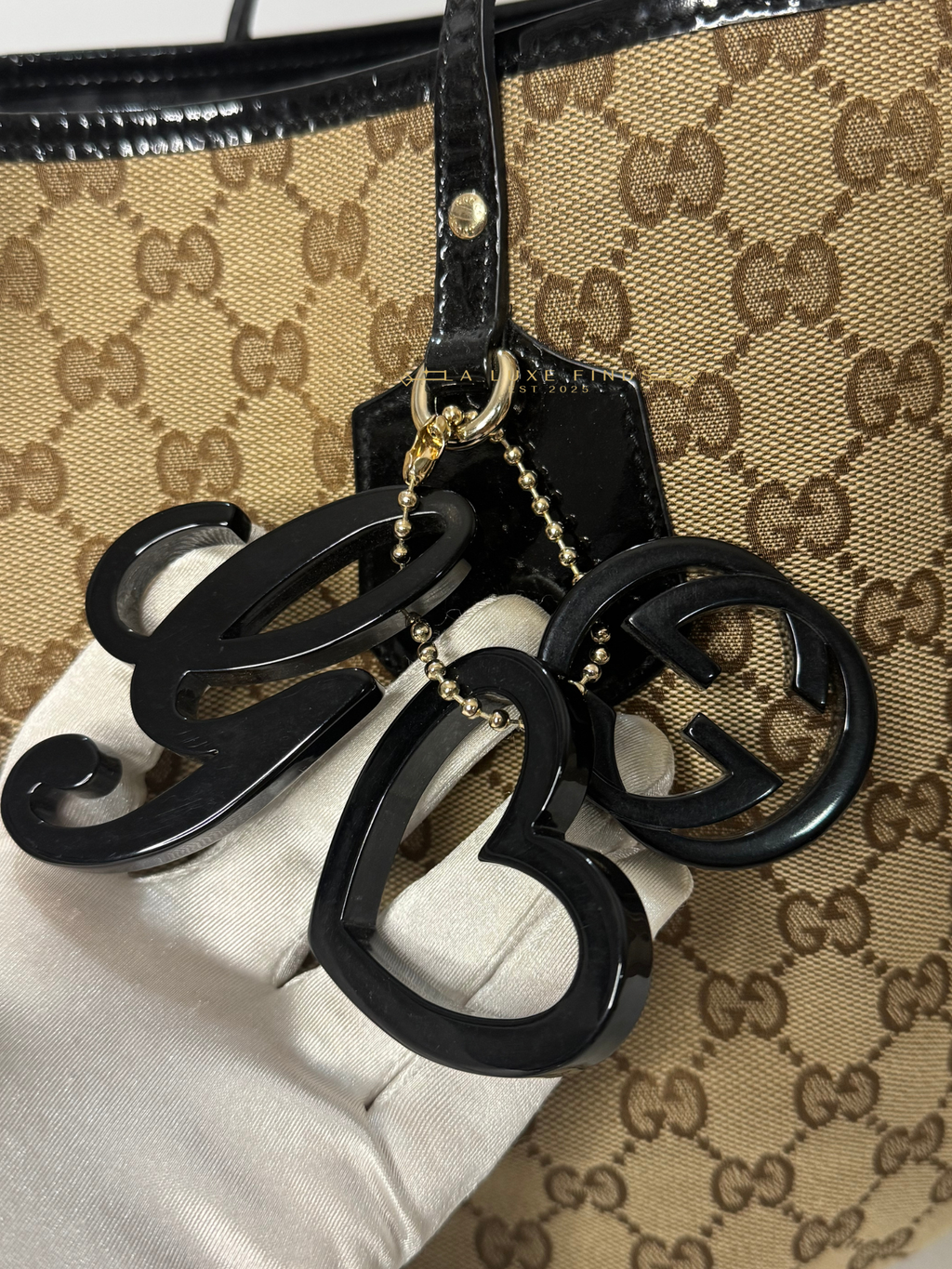 GUCCI GG Canvas Jolie Tote Bag