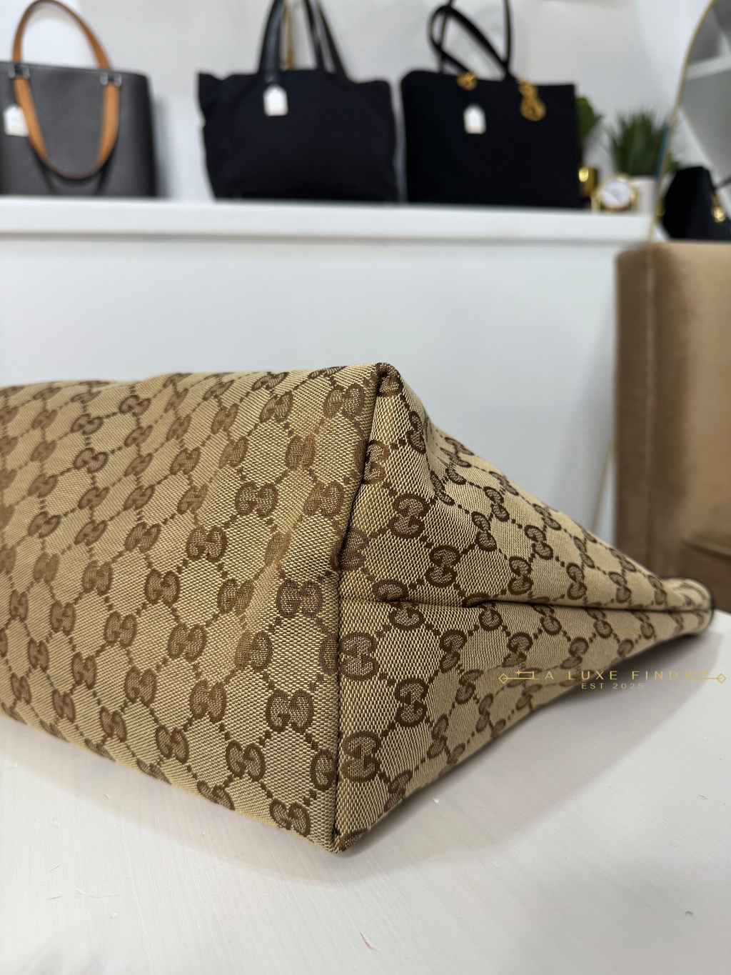 GUCCI GG Canvas Jolie Tote Bag