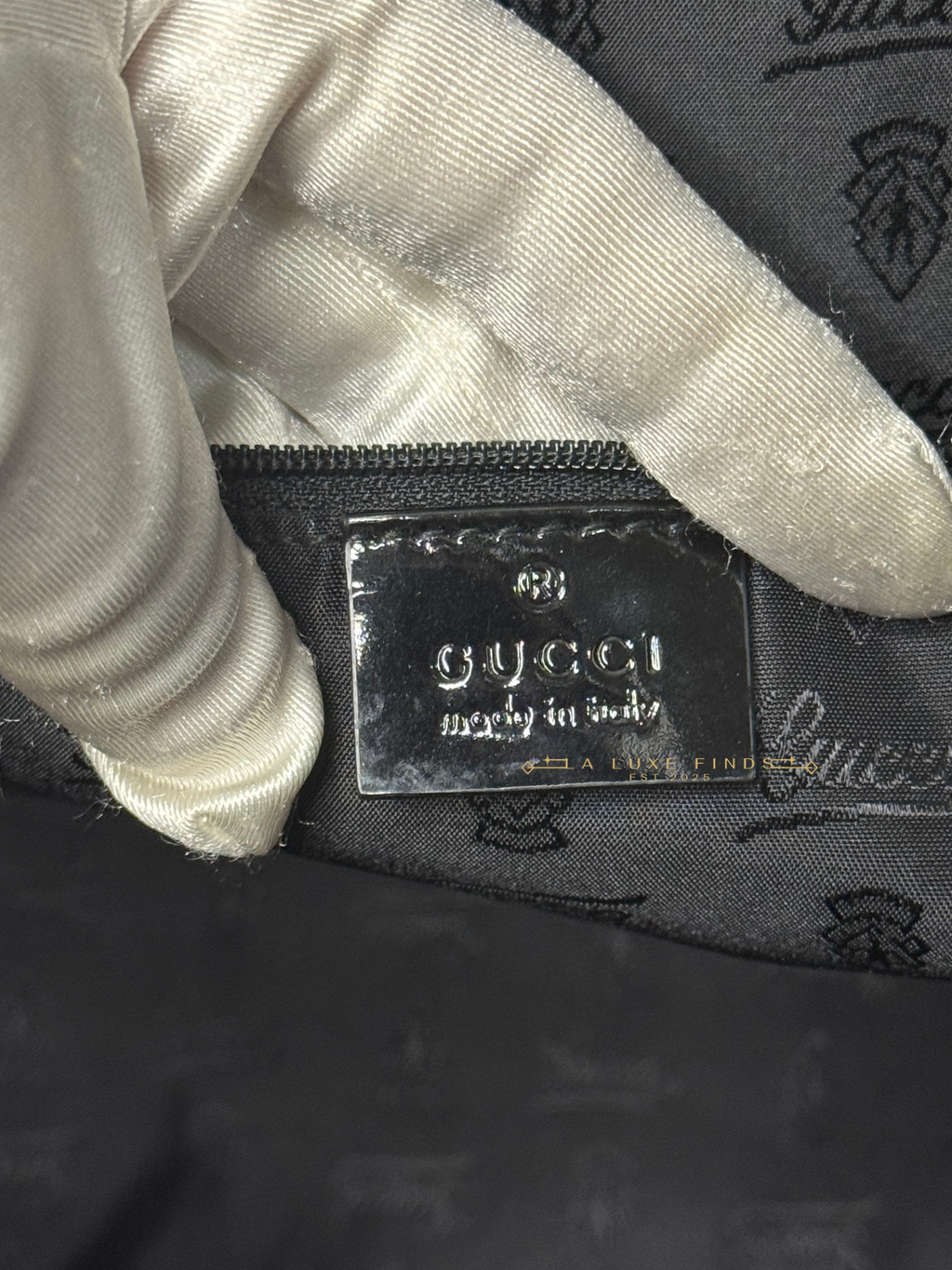 GUCCI GG Canvas Jolie Tote Bag