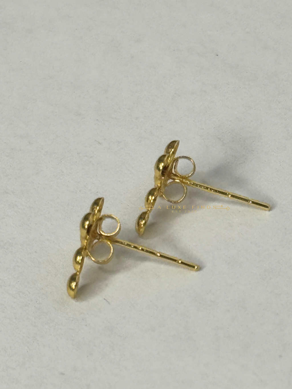 Brand New Lightweight Bubble Cross Necklace and Earrings Set