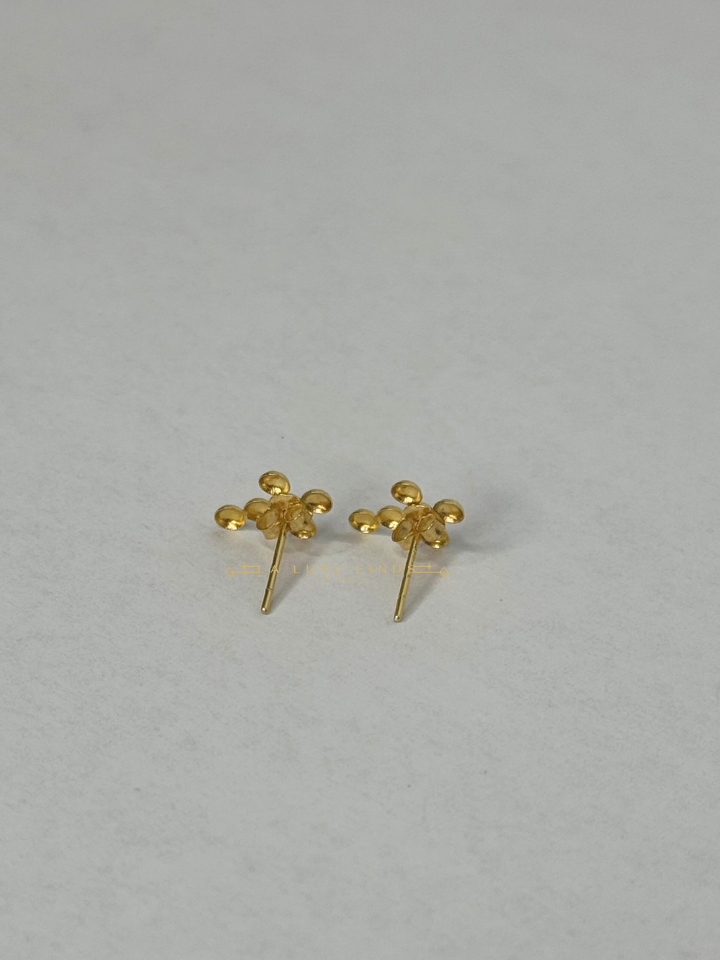 Brand New Lightweight Bubble Cross Necklace and Earrings Set