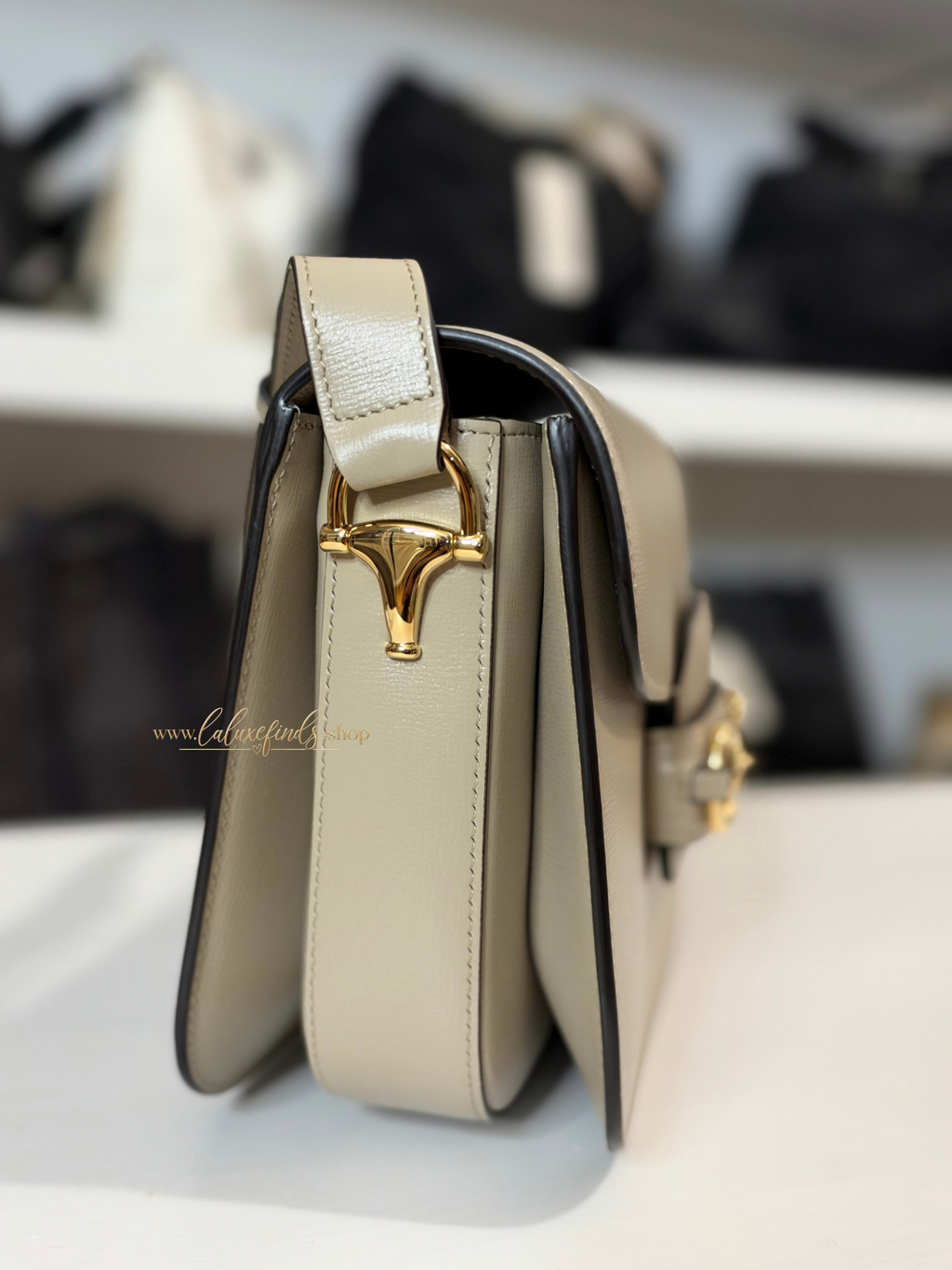 GUCCI Horsebit 1955 Medium Shoulder Bag