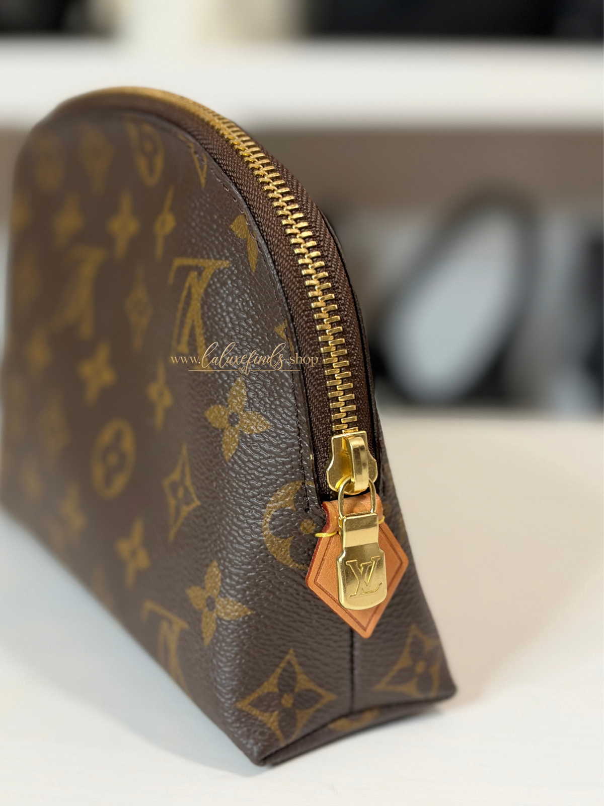 LOUIS VUITTON Monogram Cosmetic Pouch MM