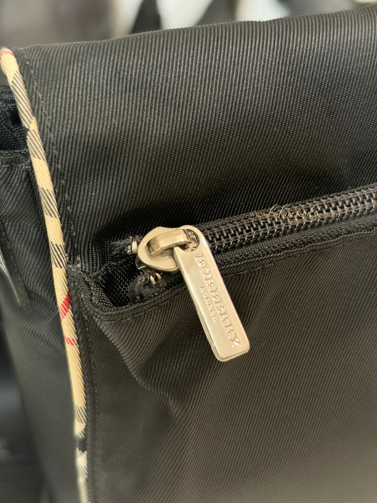 BURBERRY BL Nylon Novacheck Crossbody Bag