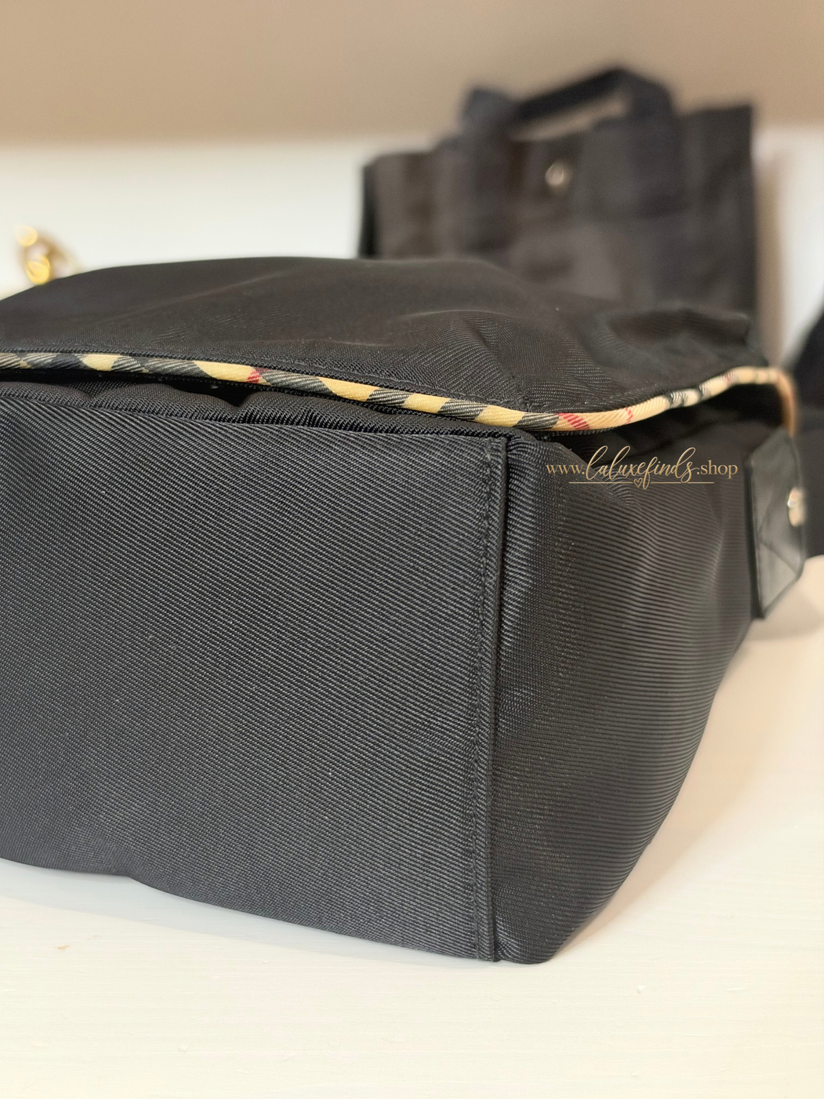 BURBERRY BL Nylon Novacheck Crossbody Bag