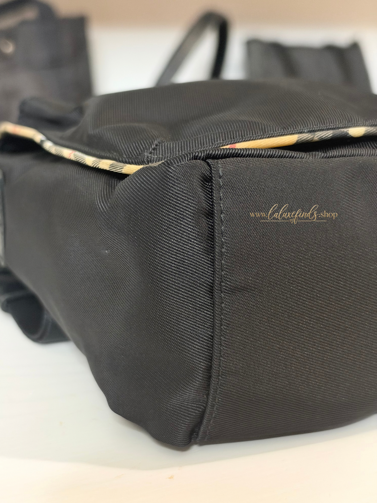 BURBERRY BL Nylon Novacheck Crossbody Bag