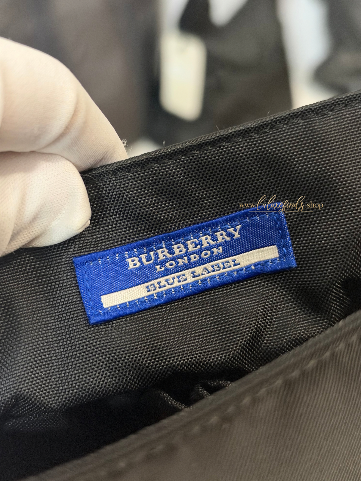 BURBERRY BL Nylon Novacheck Crossbody Bag