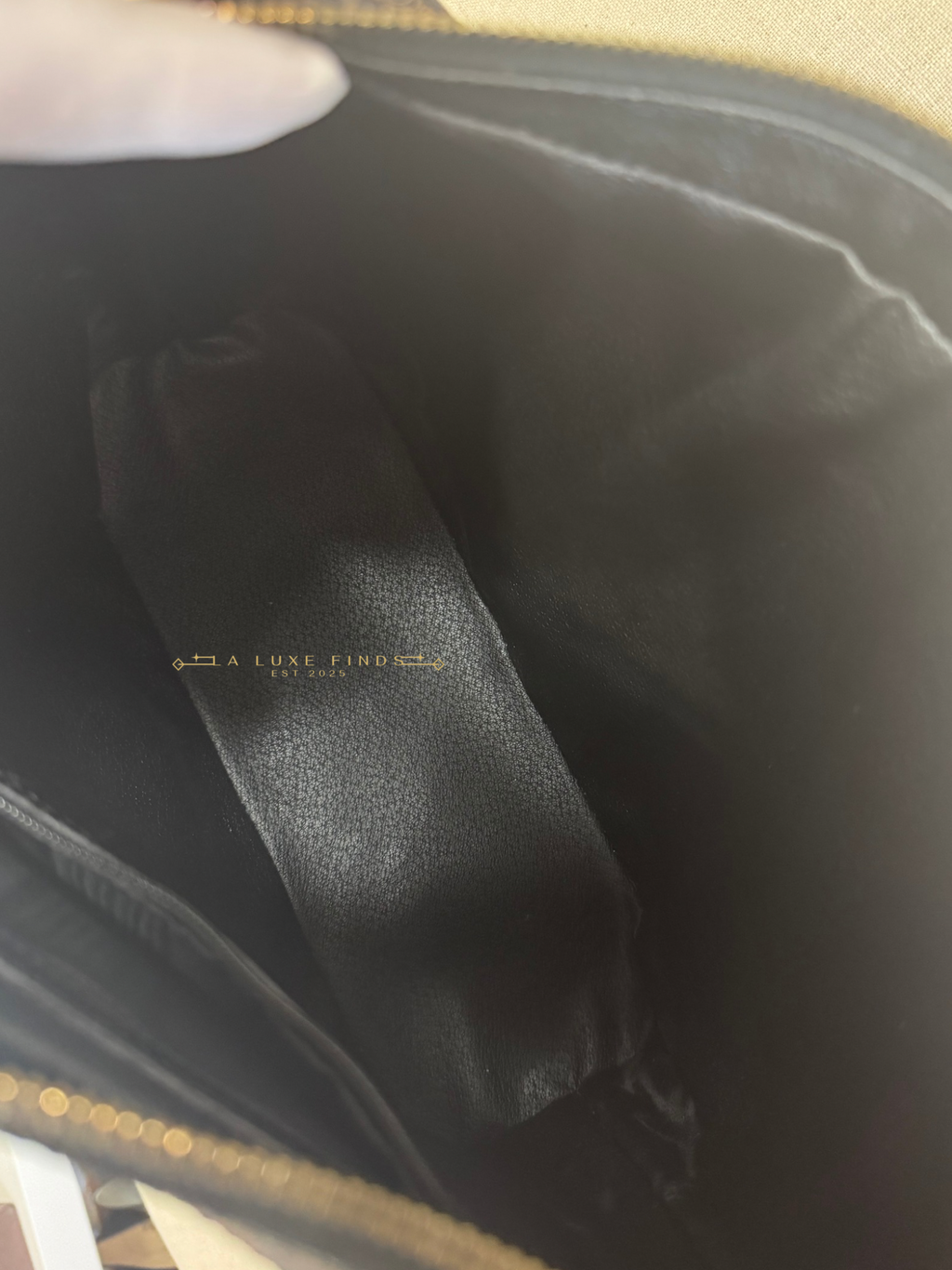 CELINE Macadam Round Logo Hobo Bag