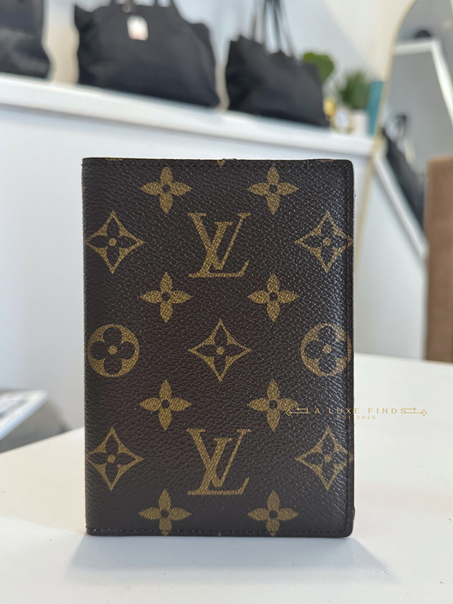 LOUIS VUITTON Monogram Passport Cover
