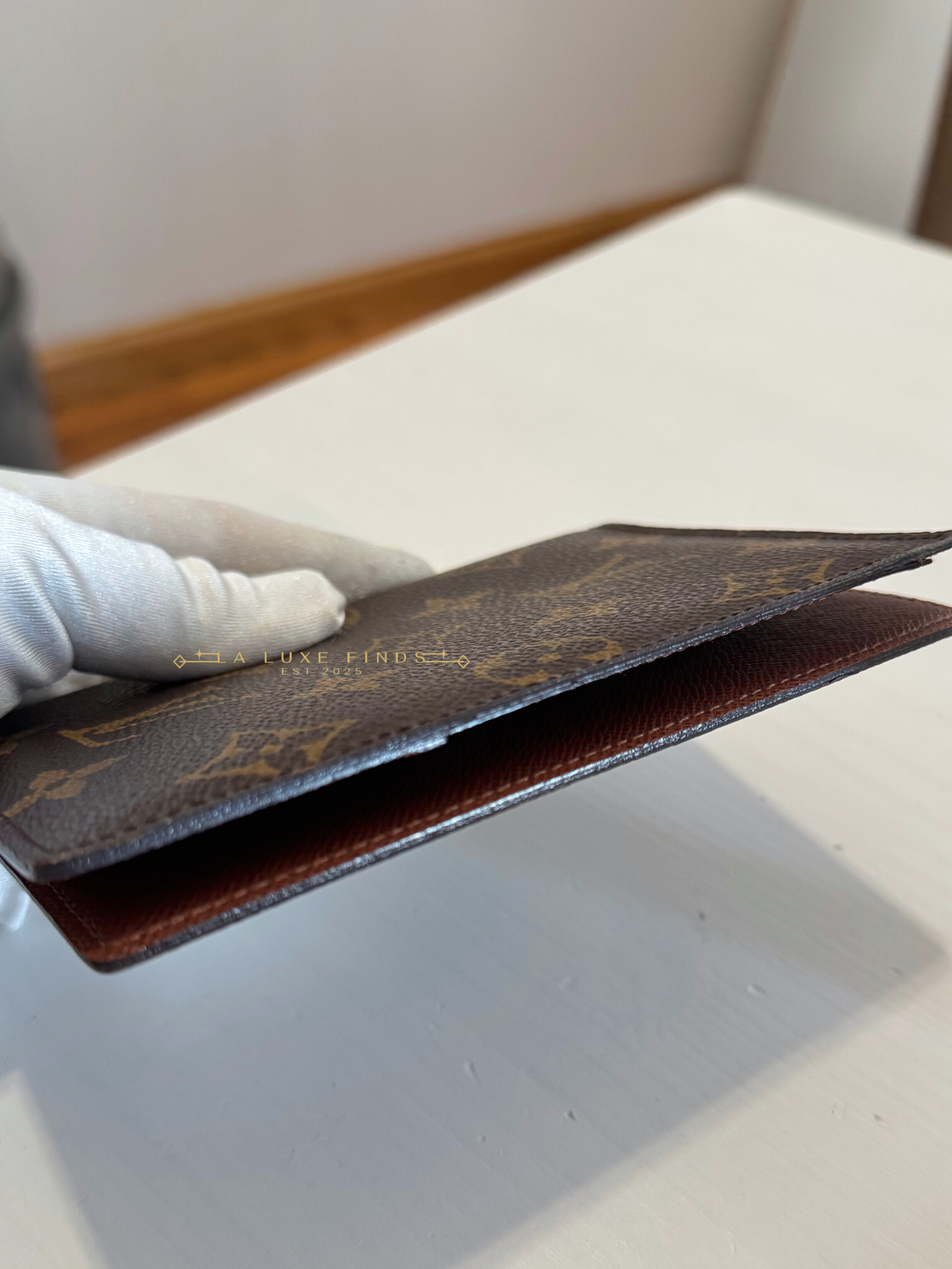 LOUIS VUITTON Monogram Passport Cover