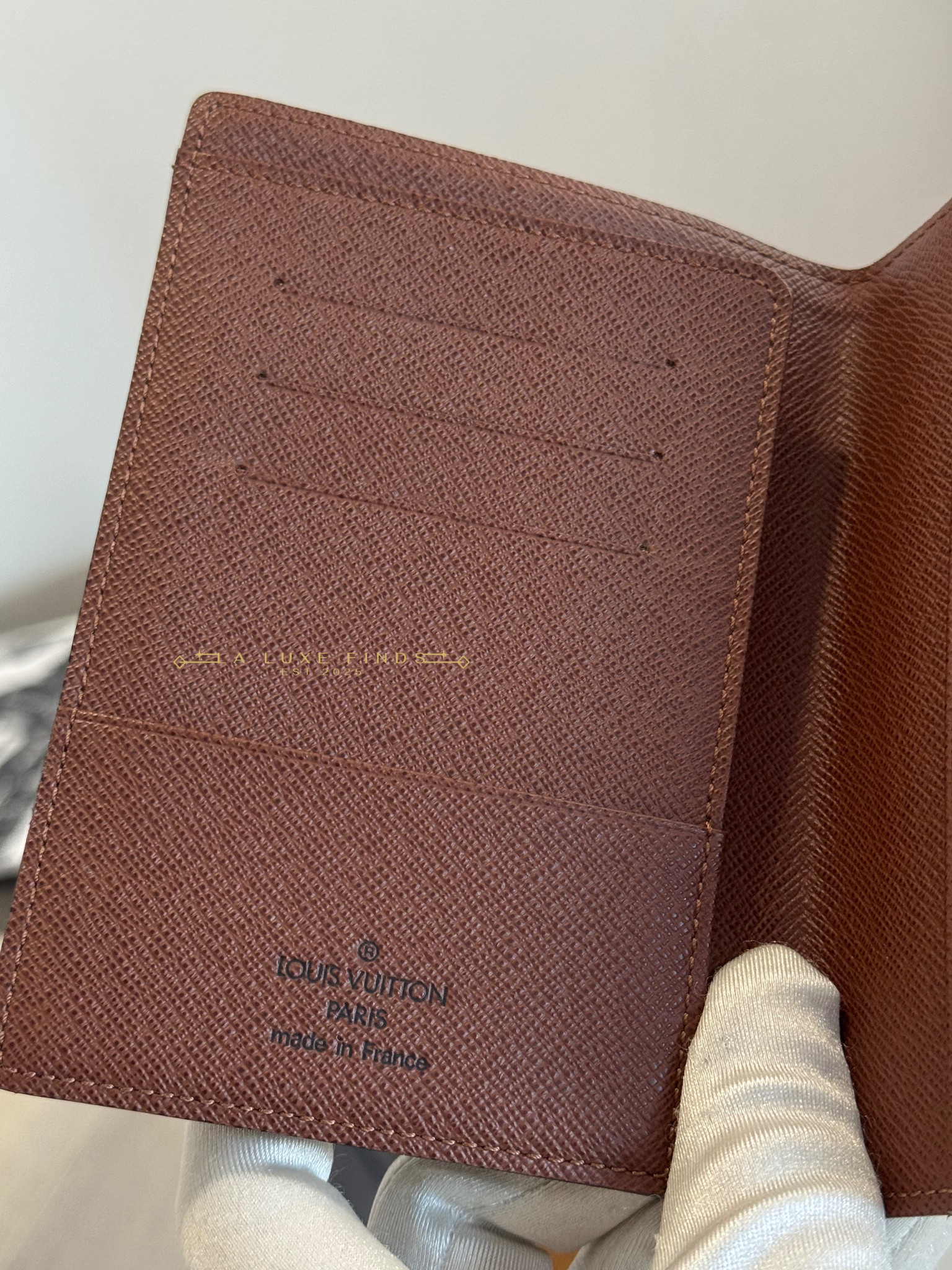 LOUIS VUITTON Monogram Passport Cover