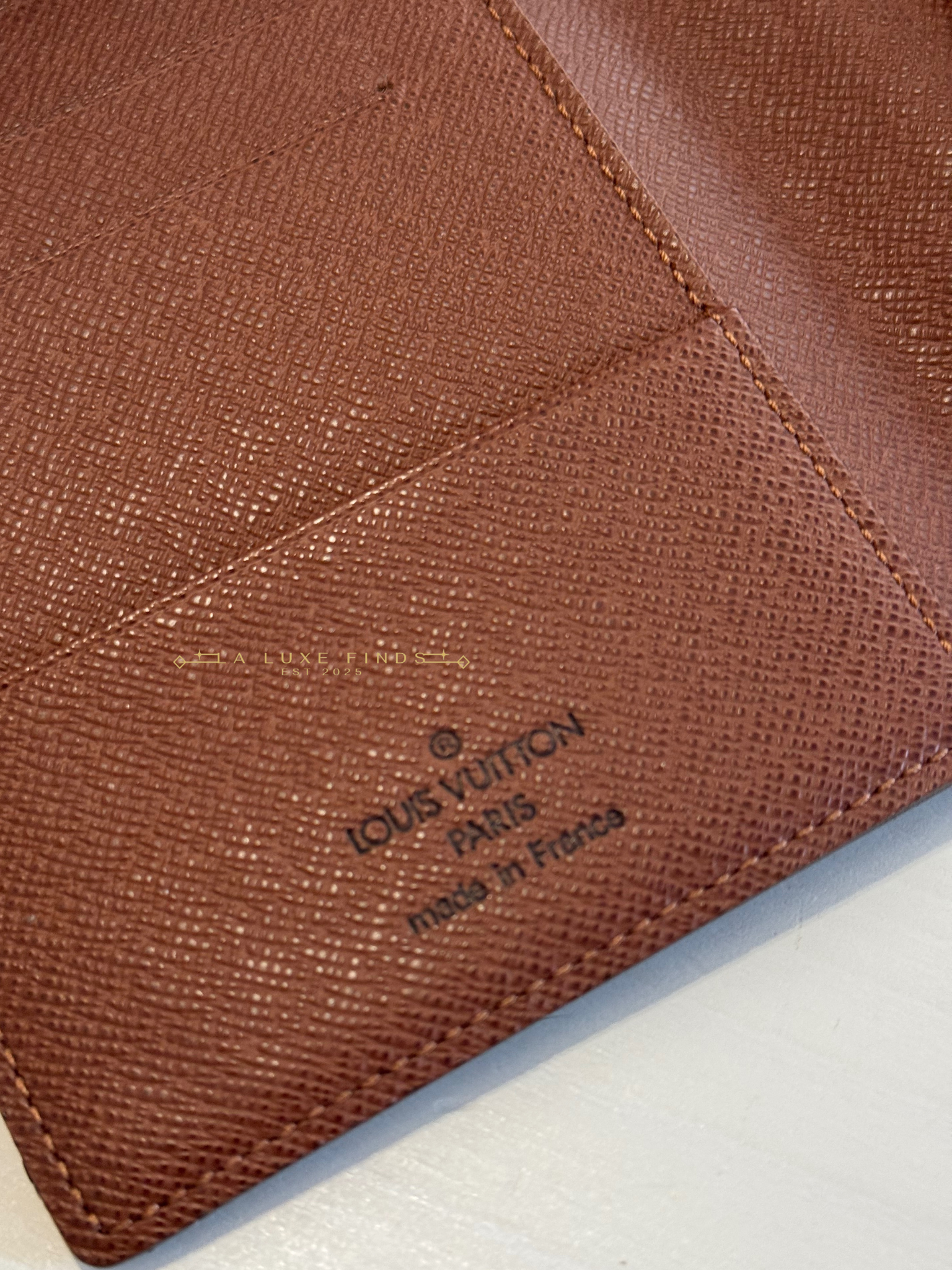 LOUIS VUITTON Monogram Passport Cover