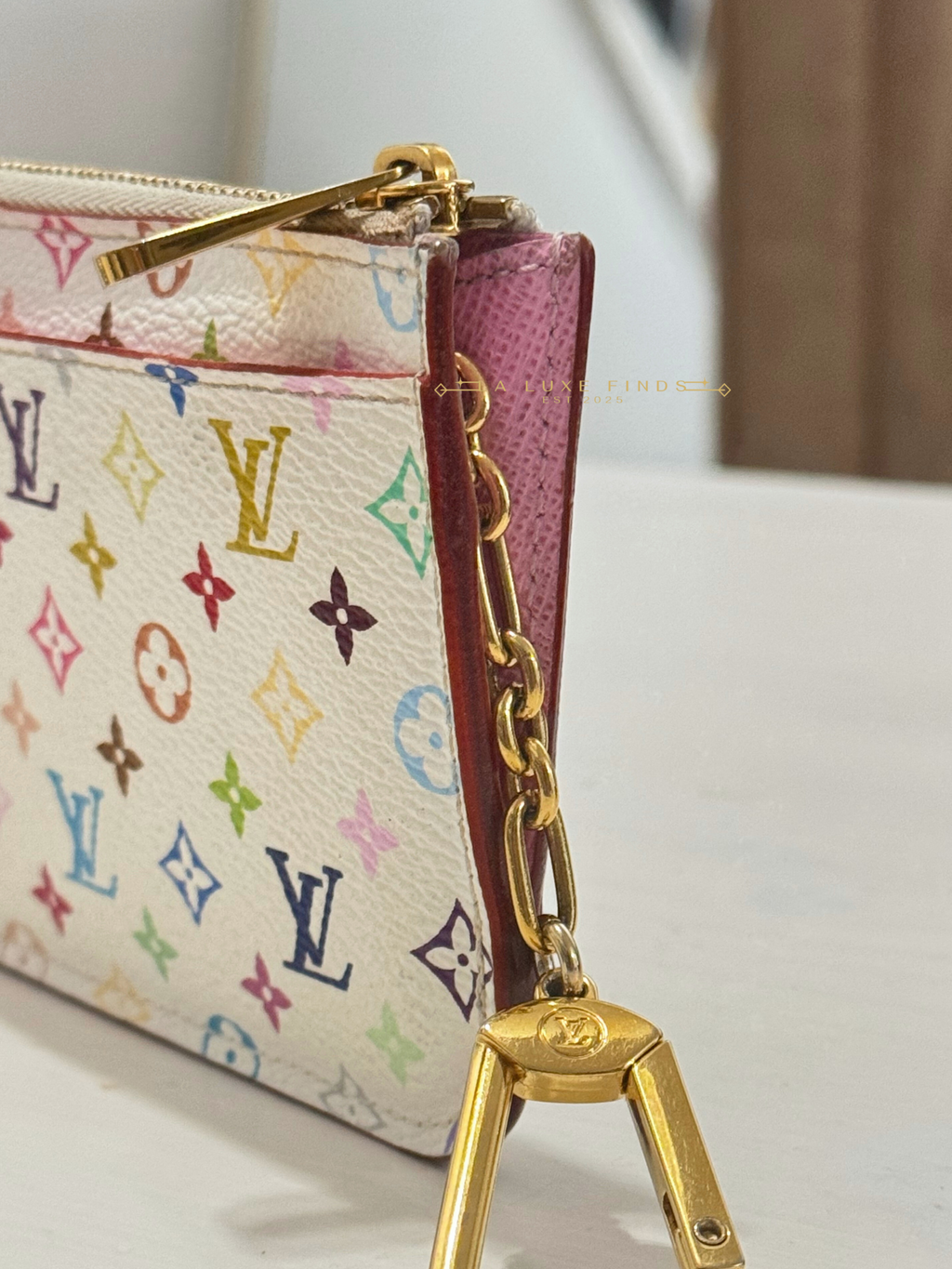 LOUIS VUITTON Monogram Multicolor Key Cles