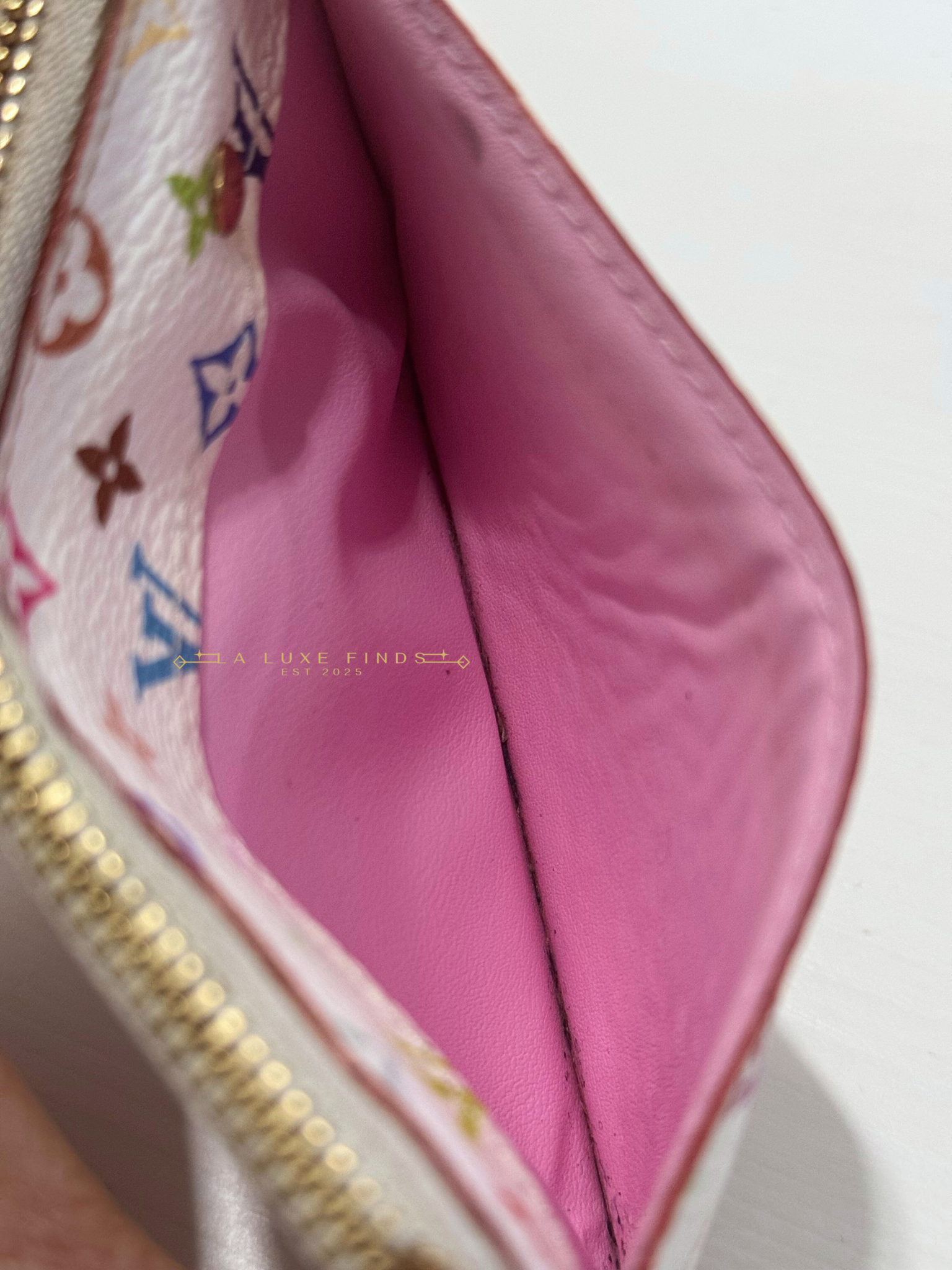 LOUIS VUITTON Monogram Multicolor Key Cles