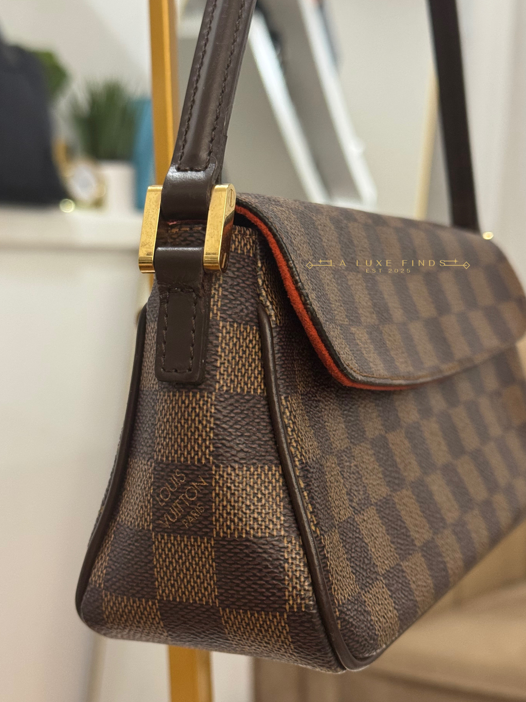 LOUIS VUITTON Damier Ebene Recoleta