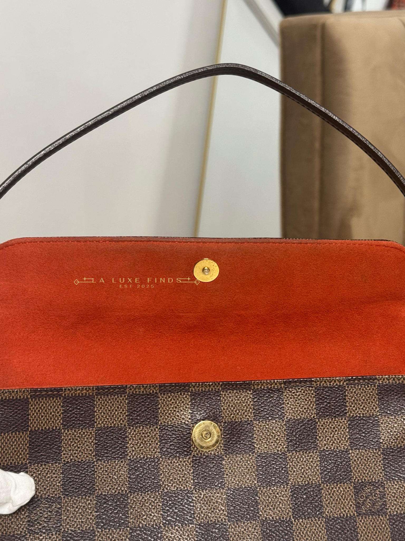 LOUIS VUITTON Damier Ebene Recoleta