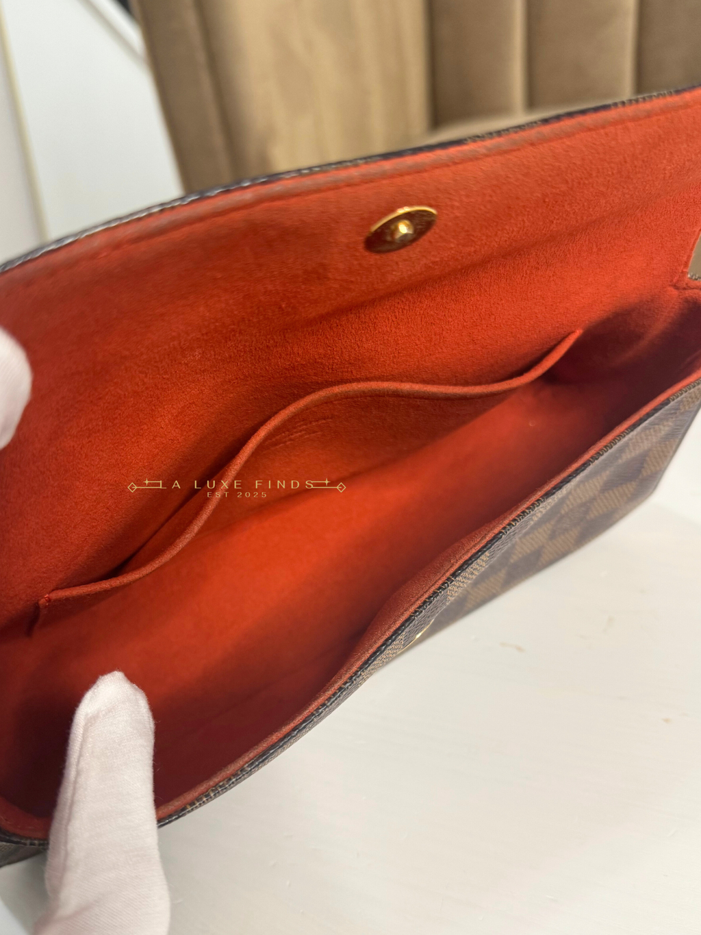 LOUIS VUITTON Damier Ebene Recoleta