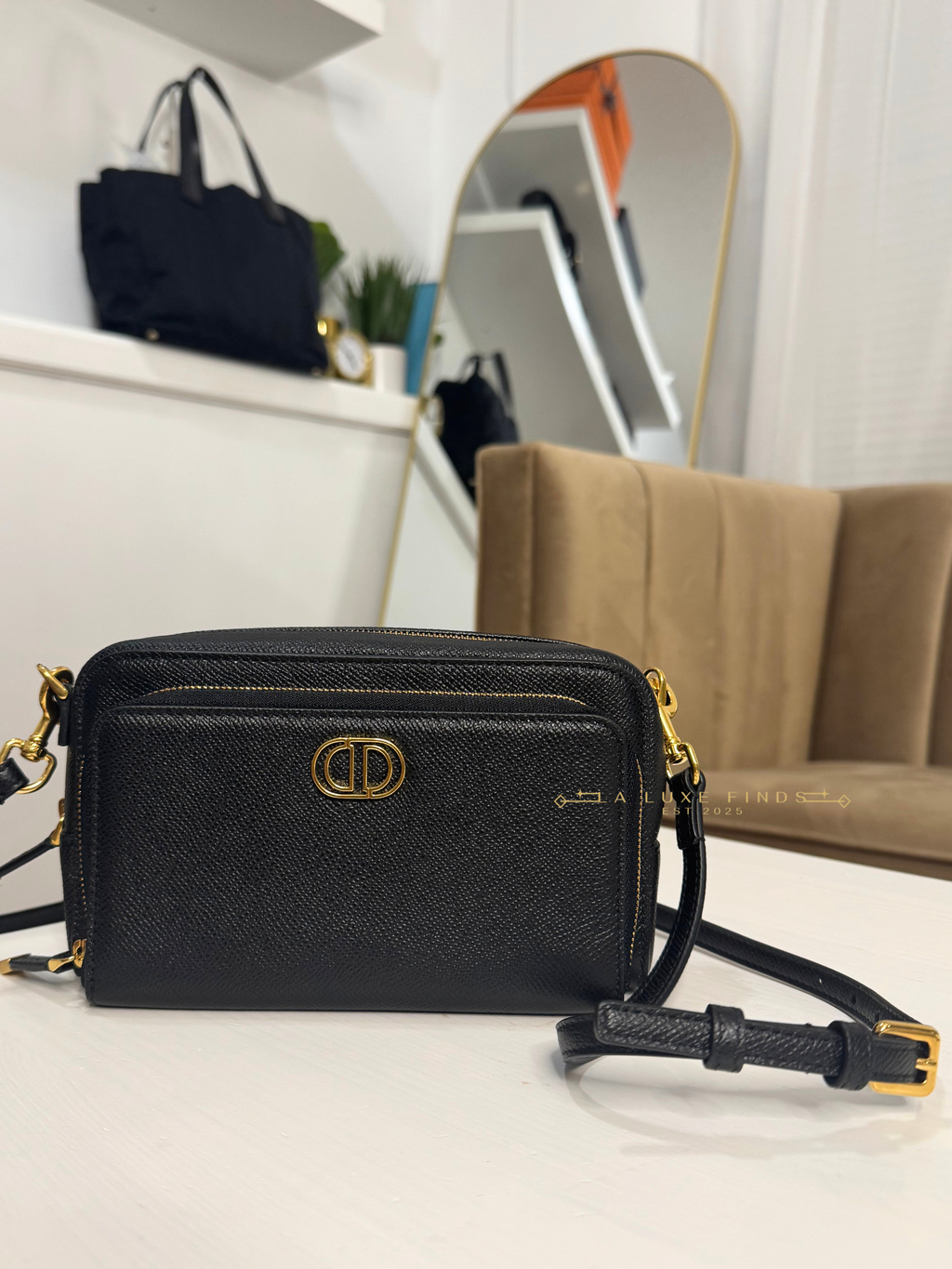 DIOR Caro Double Pouch Crossbody