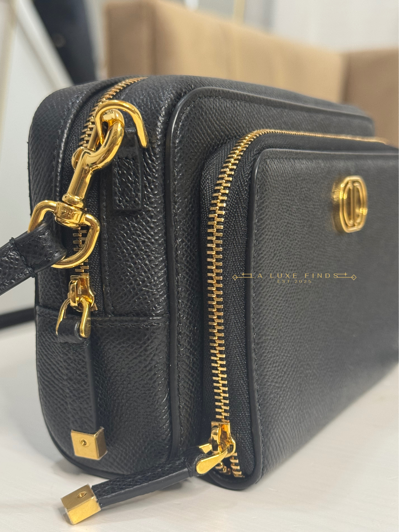 DIOR Caro Double Pouch Crossbody