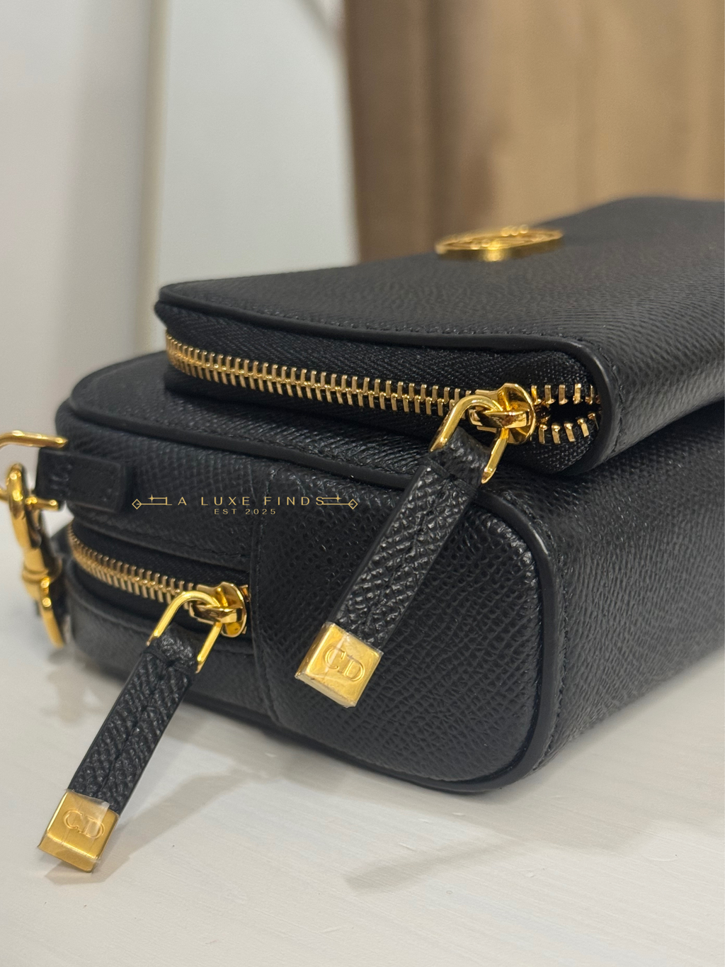 DIOR Caro Double Pouch Crossbody