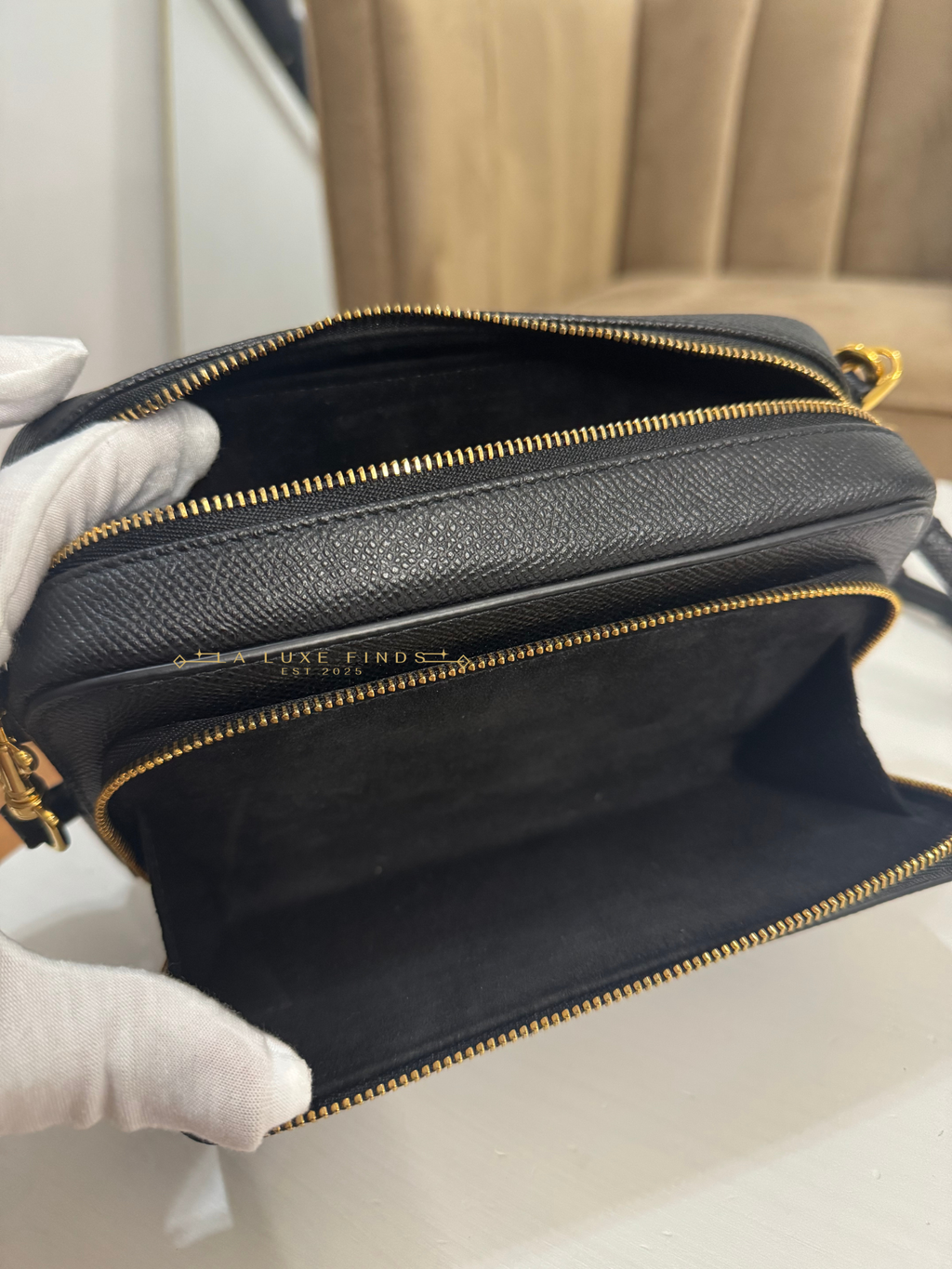 DIOR Caro Double Pouch Crossbody