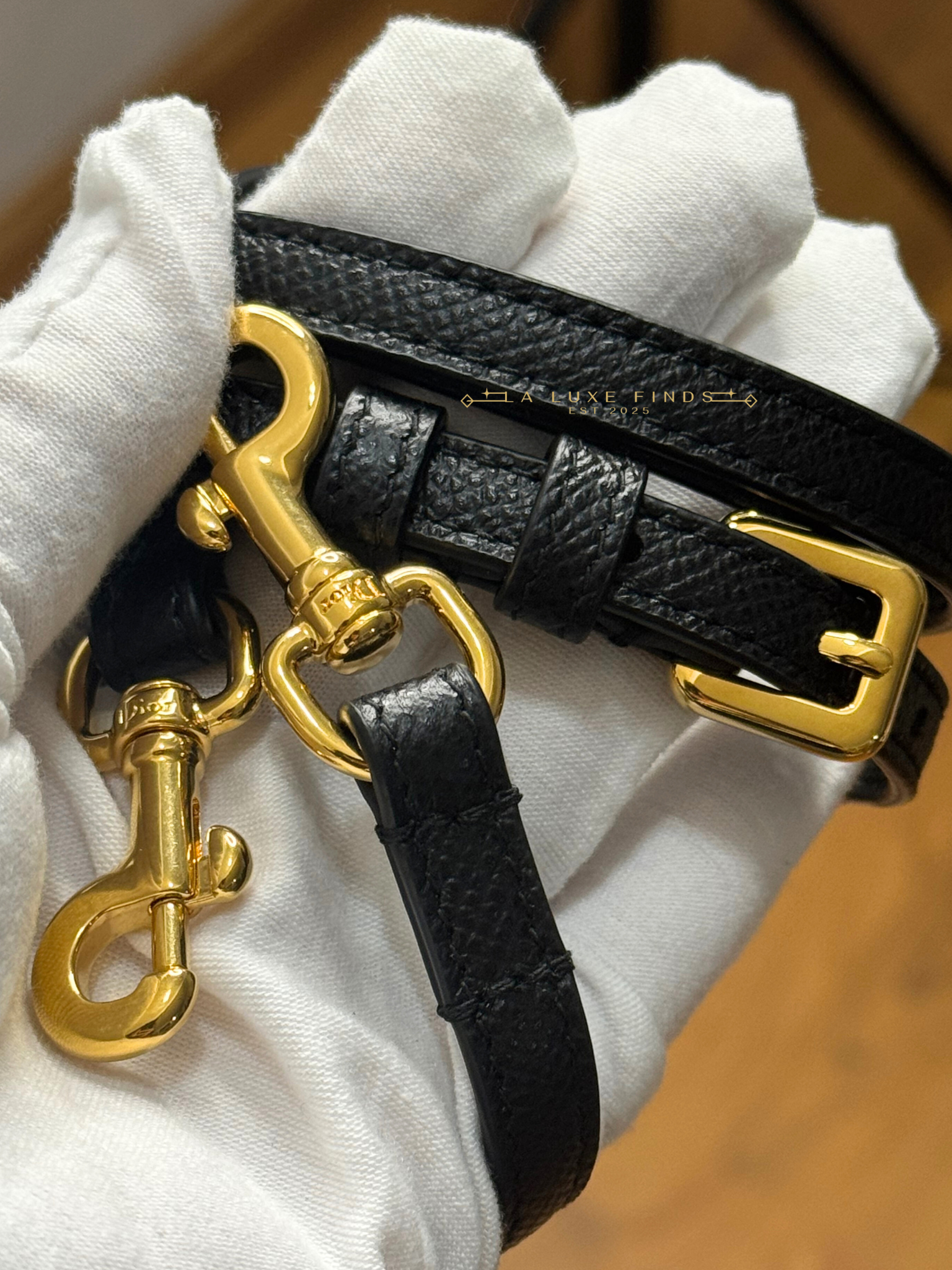 DIOR Caro Double Pouch Crossbody