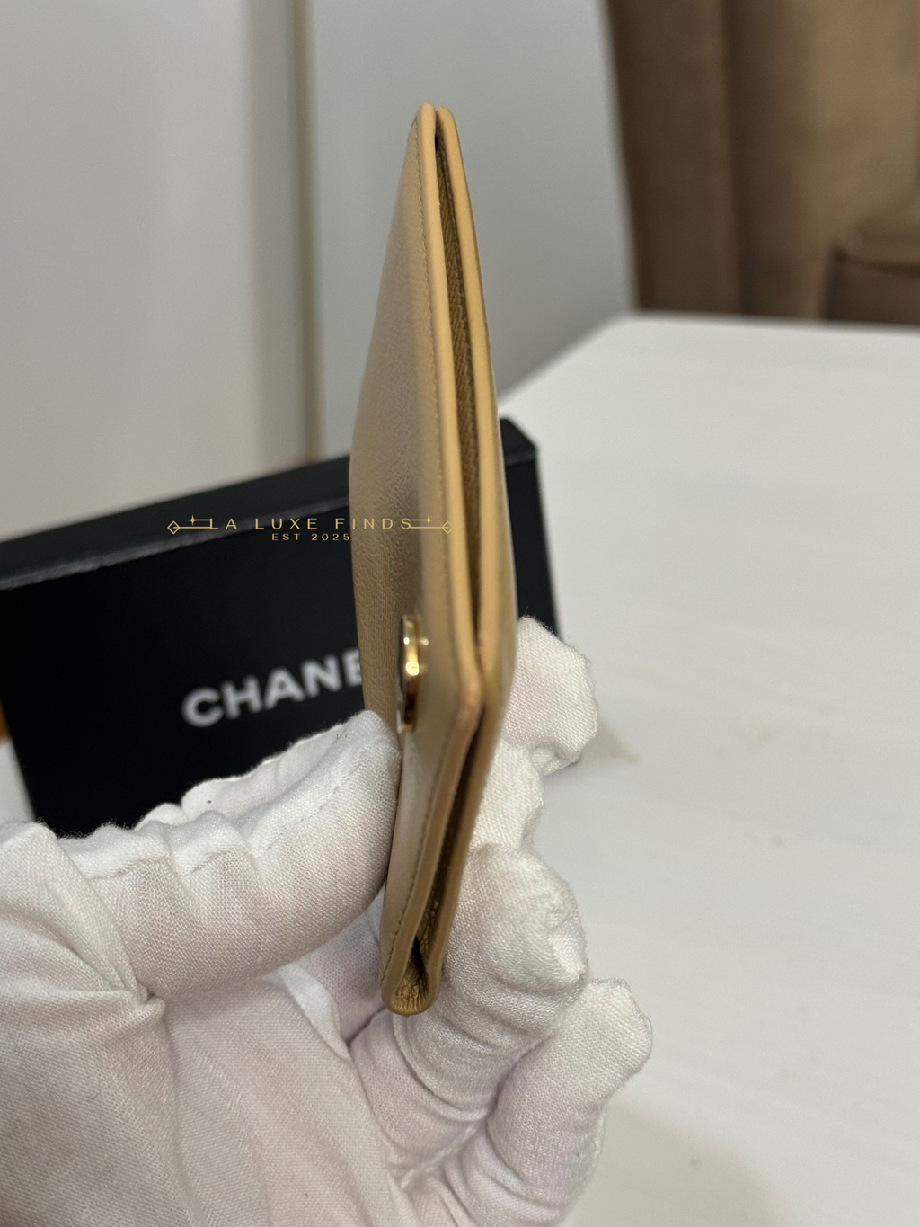 CHANEL Bi-fold Card Holder