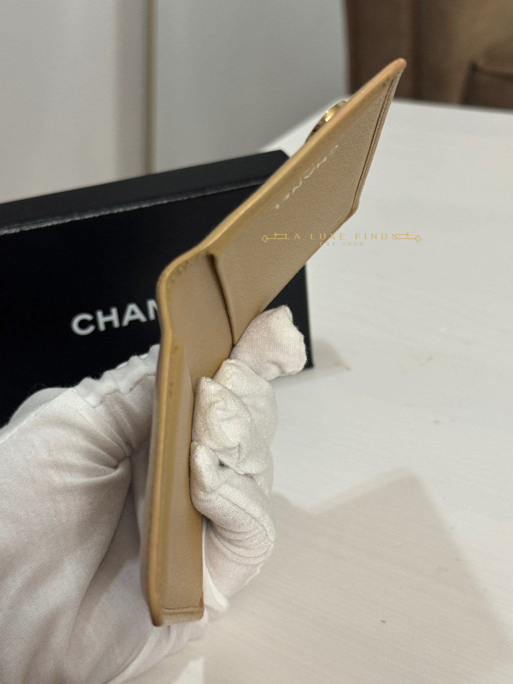 CHANEL Bi-fold Card Holder