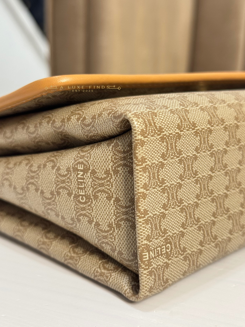 CELINE Macadam Crossbody Bag