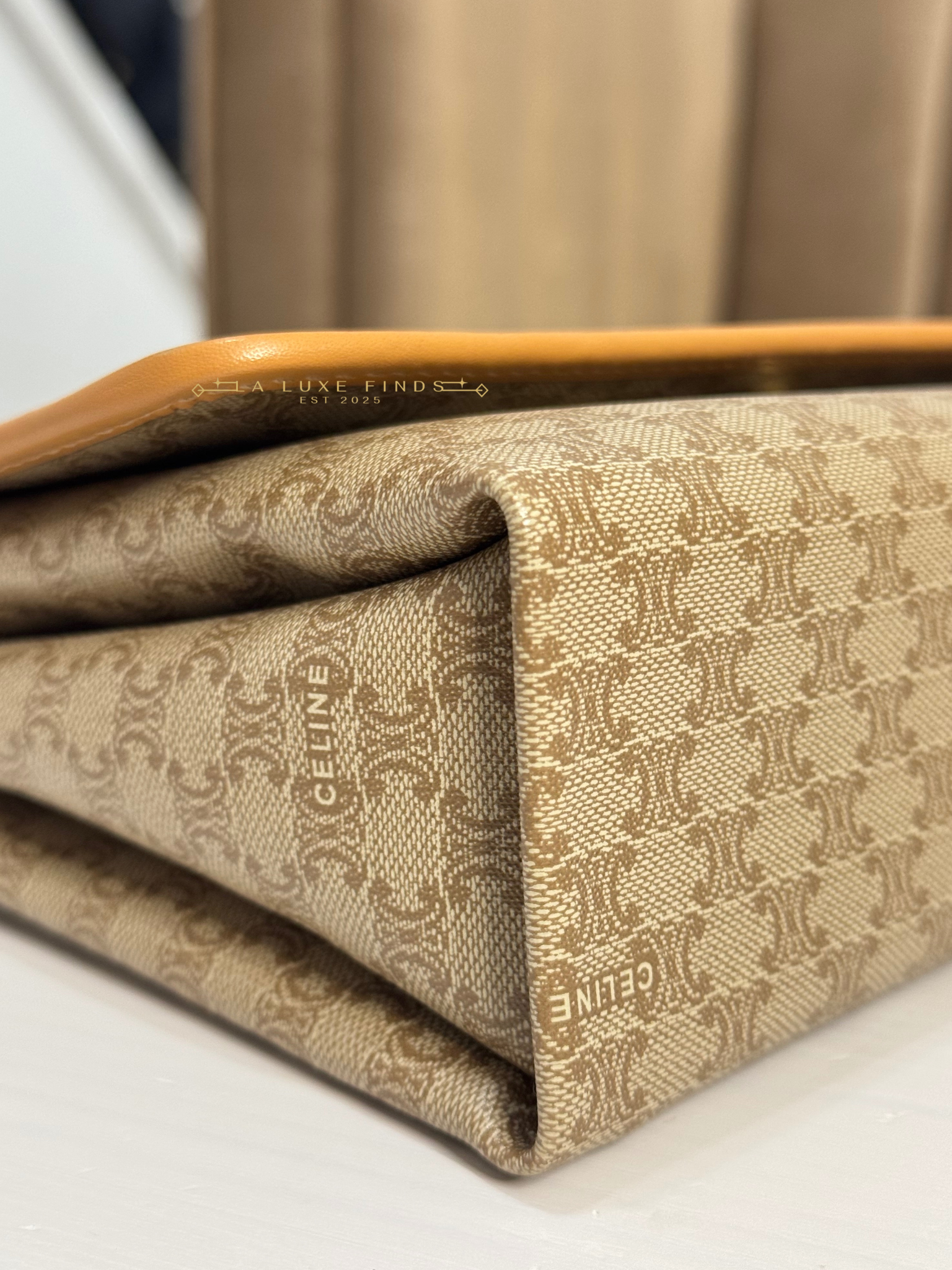 CELINE Macadam Crossbody Bag