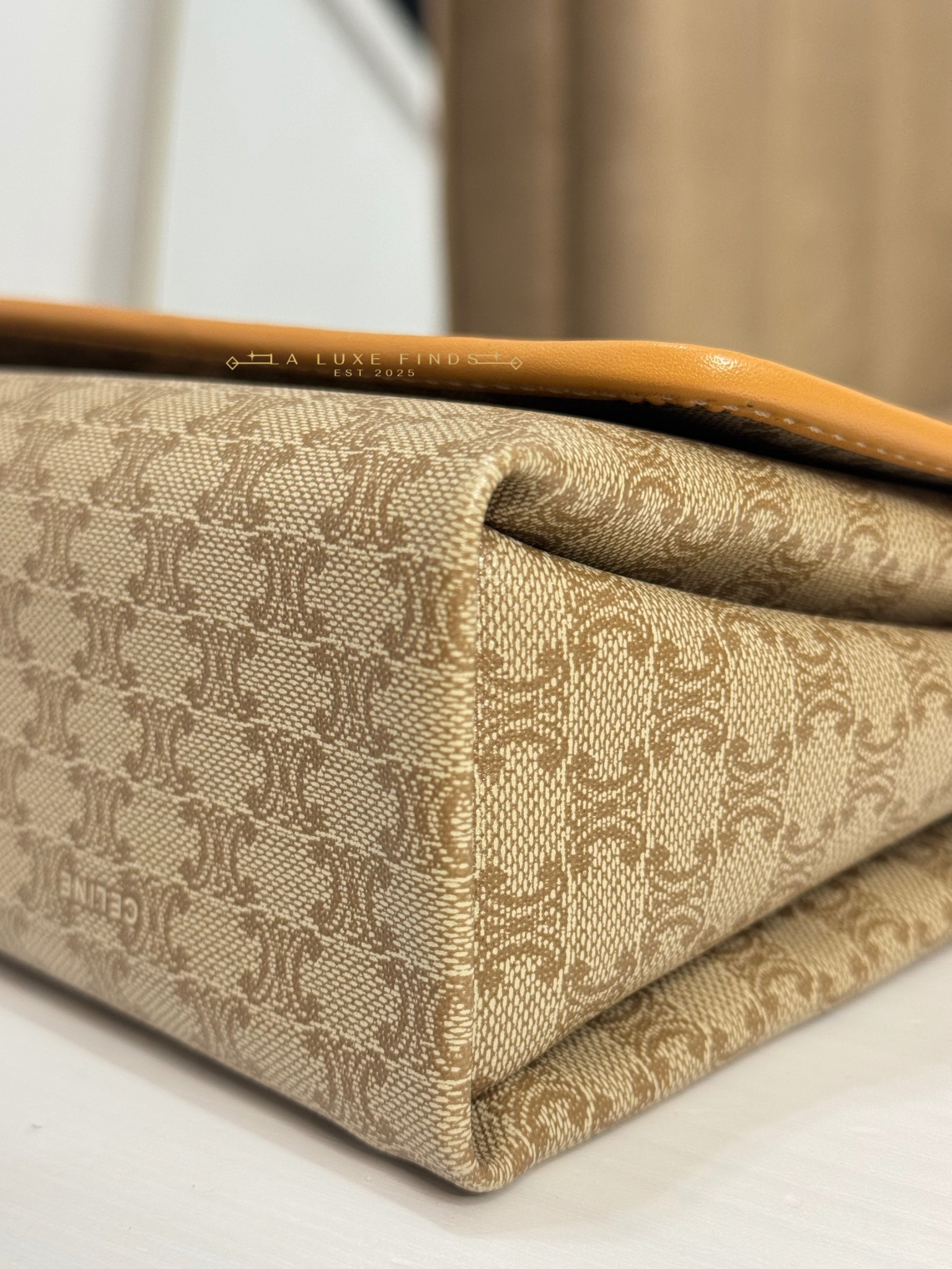 CELINE Macadam Crossbody Bag