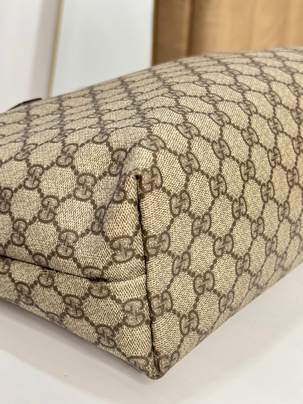 GUCCI Plus Tote Coated Canvas