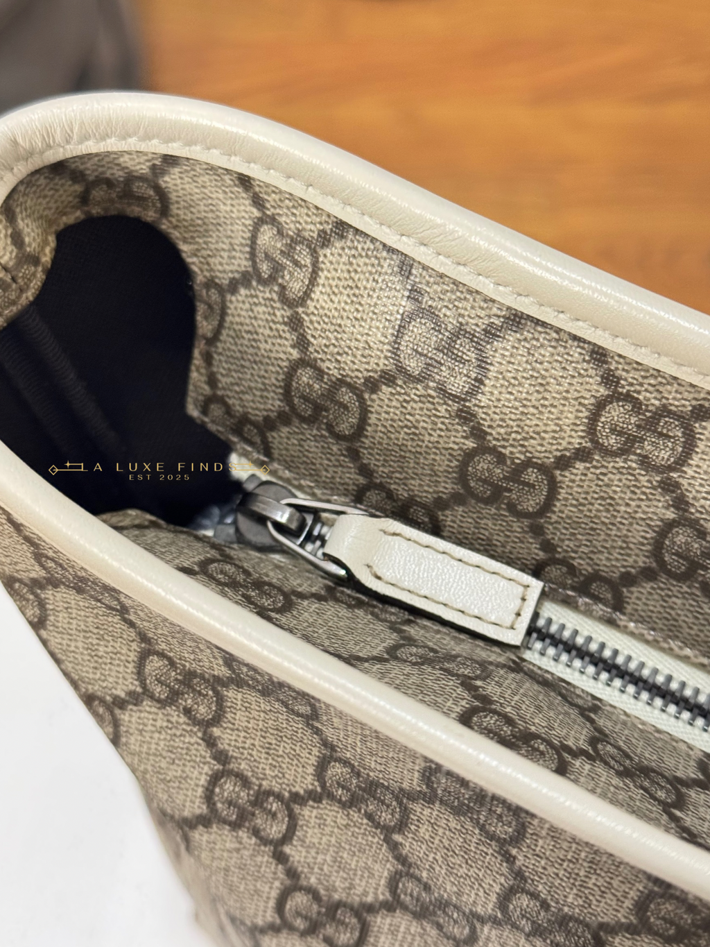 GUCCI Plus Tote Coated Canvas