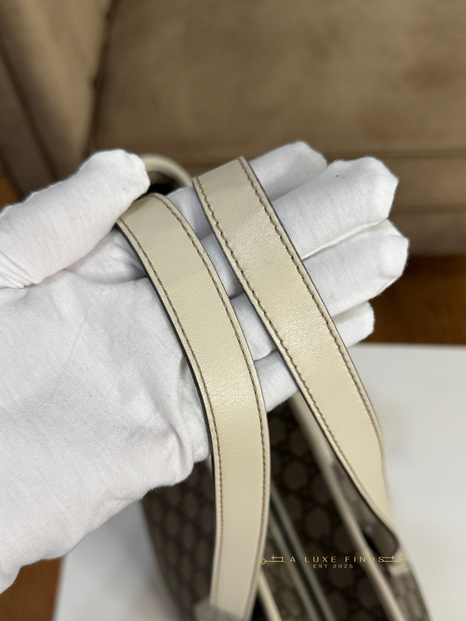 GUCCI Plus Tote Coated Canvas