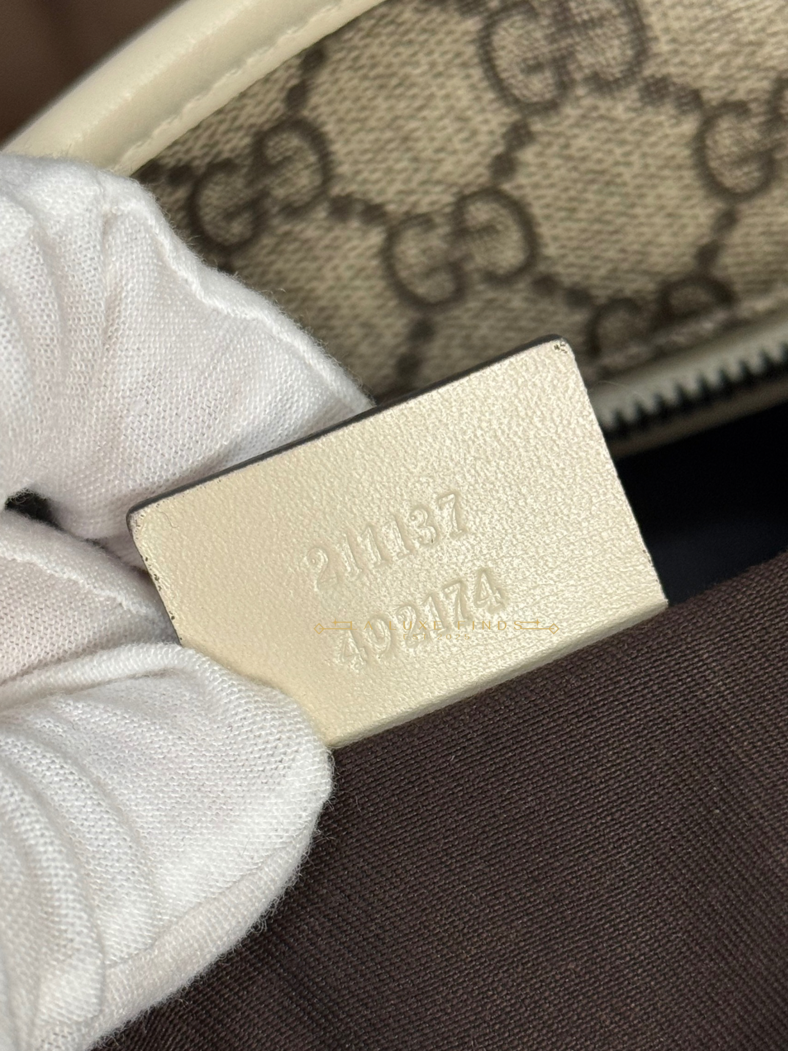 GUCCI Plus Tote Coated Canvas