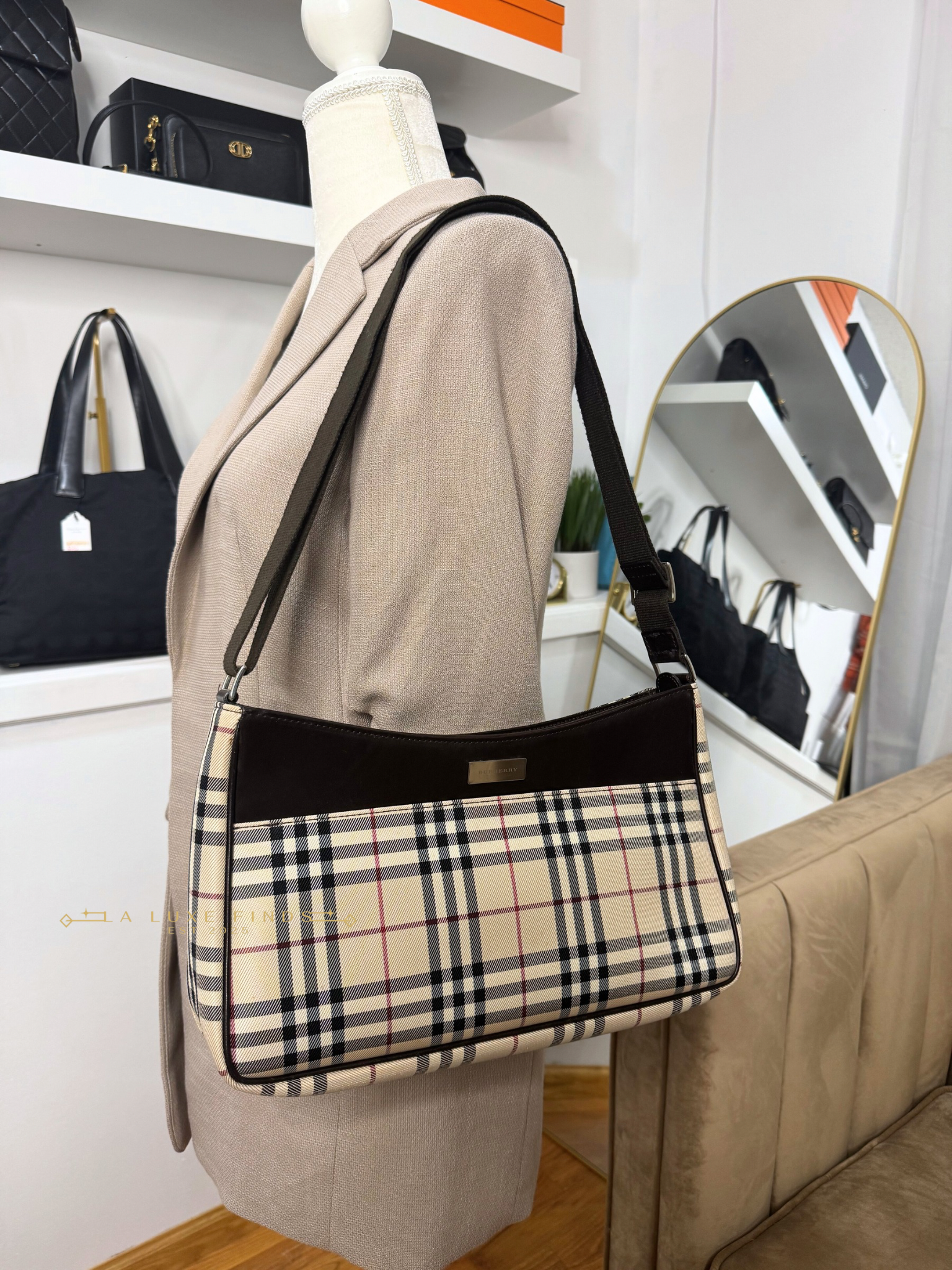 BURBERRY Nova Check Crossbody