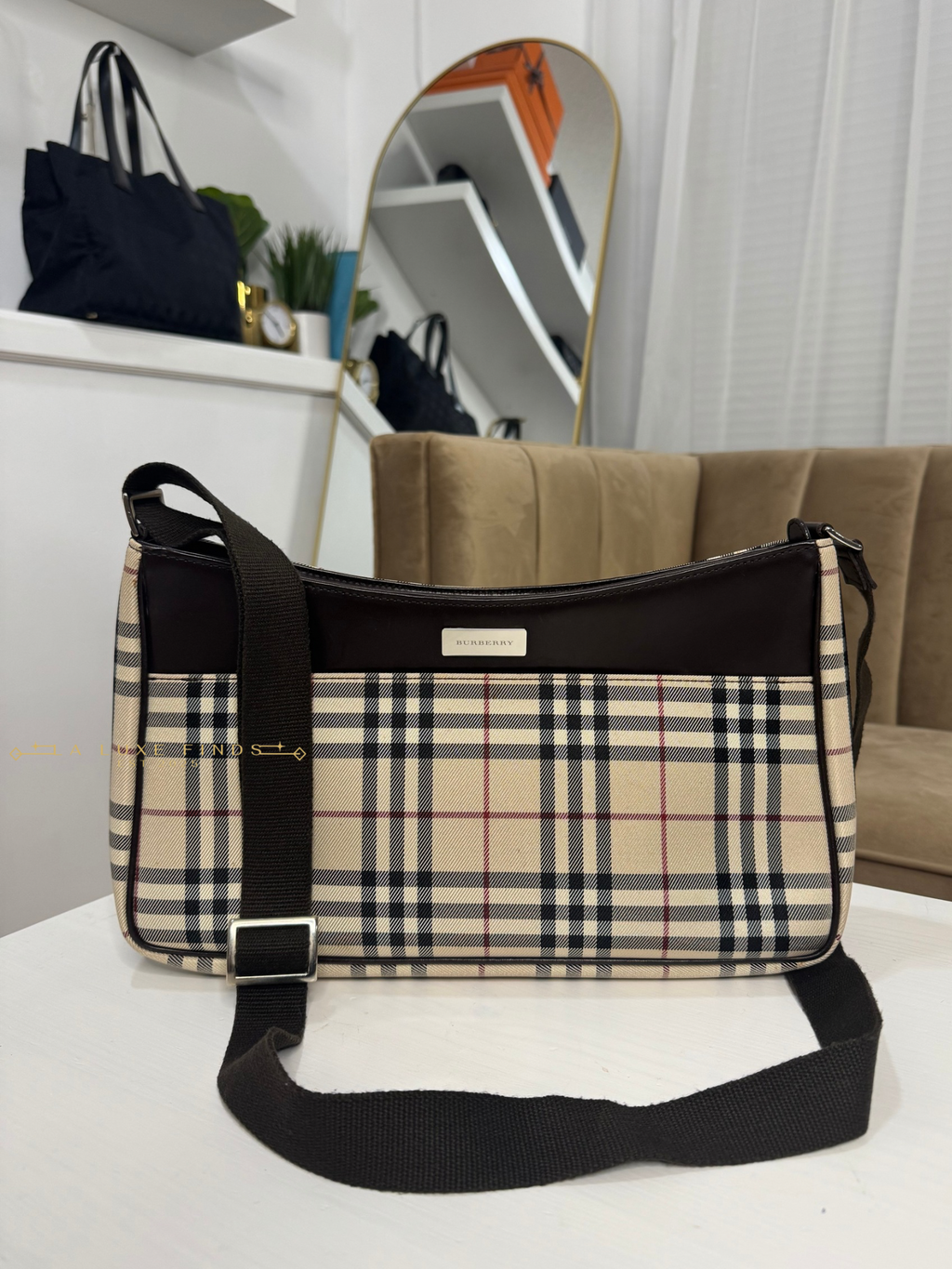BURBERRY Nova Check Crossbody