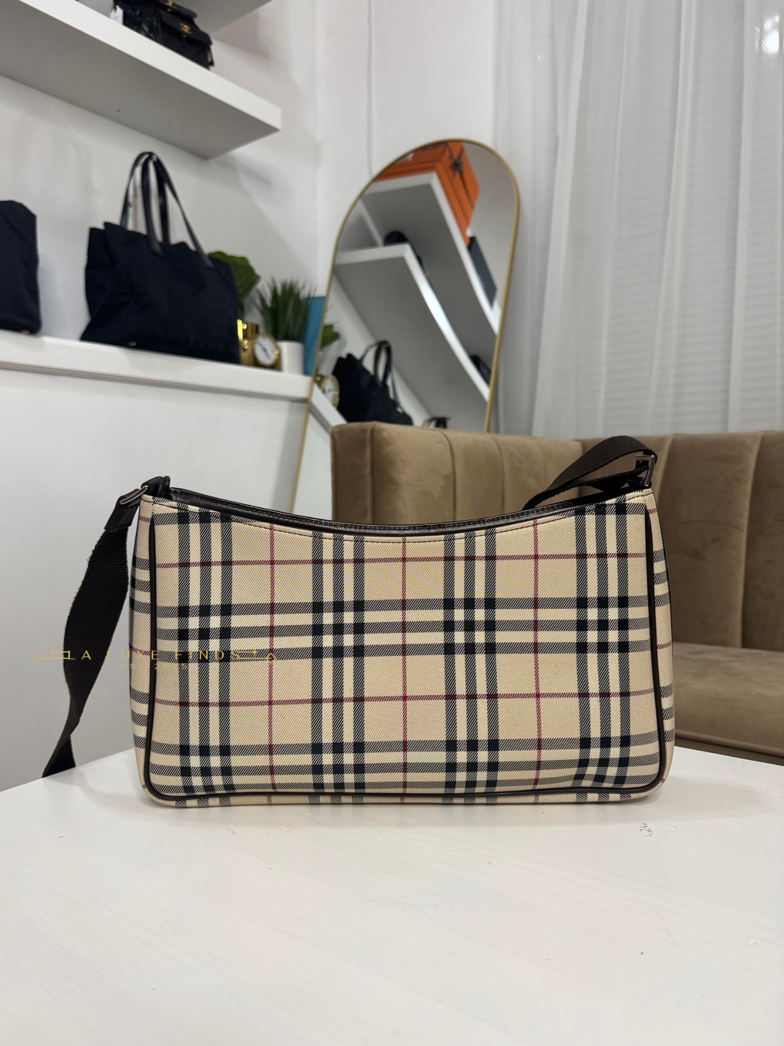 BURBERRY Nova Check Crossbody