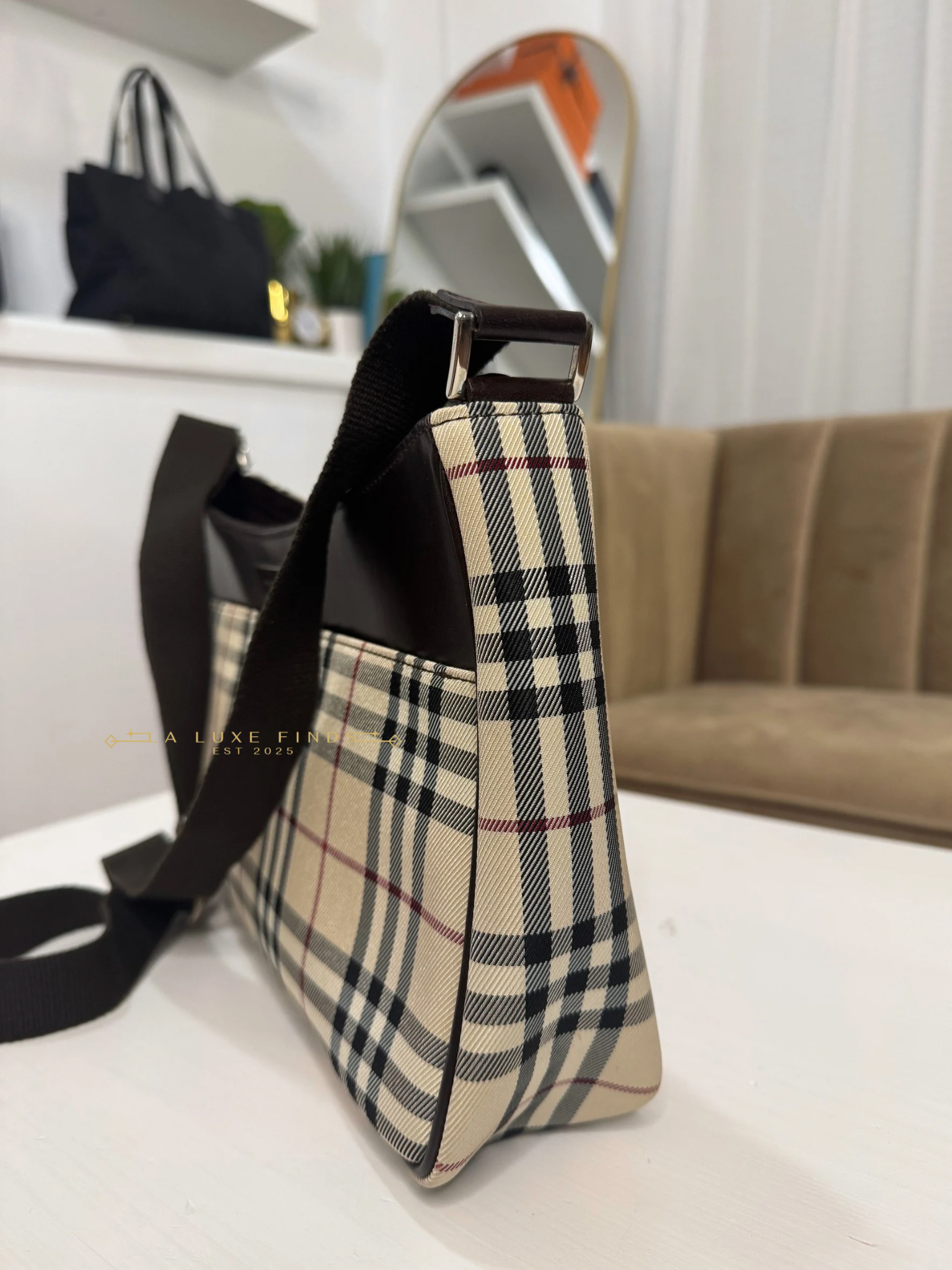 BURBERRY Nova Check Crossbody