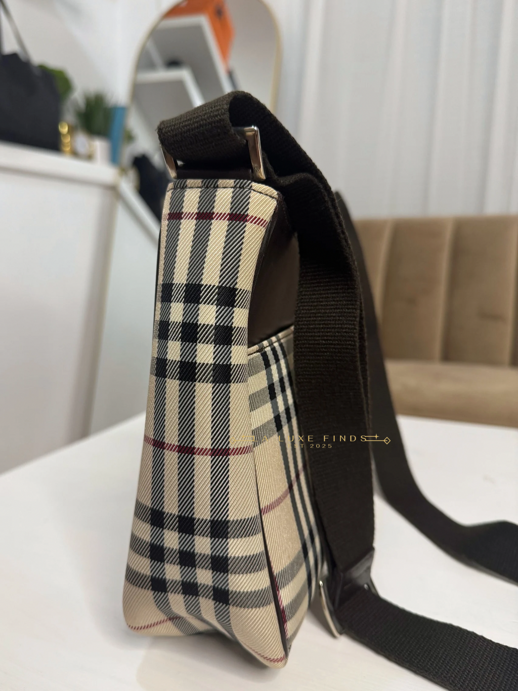 BURBERRY Nova Check Crossbody