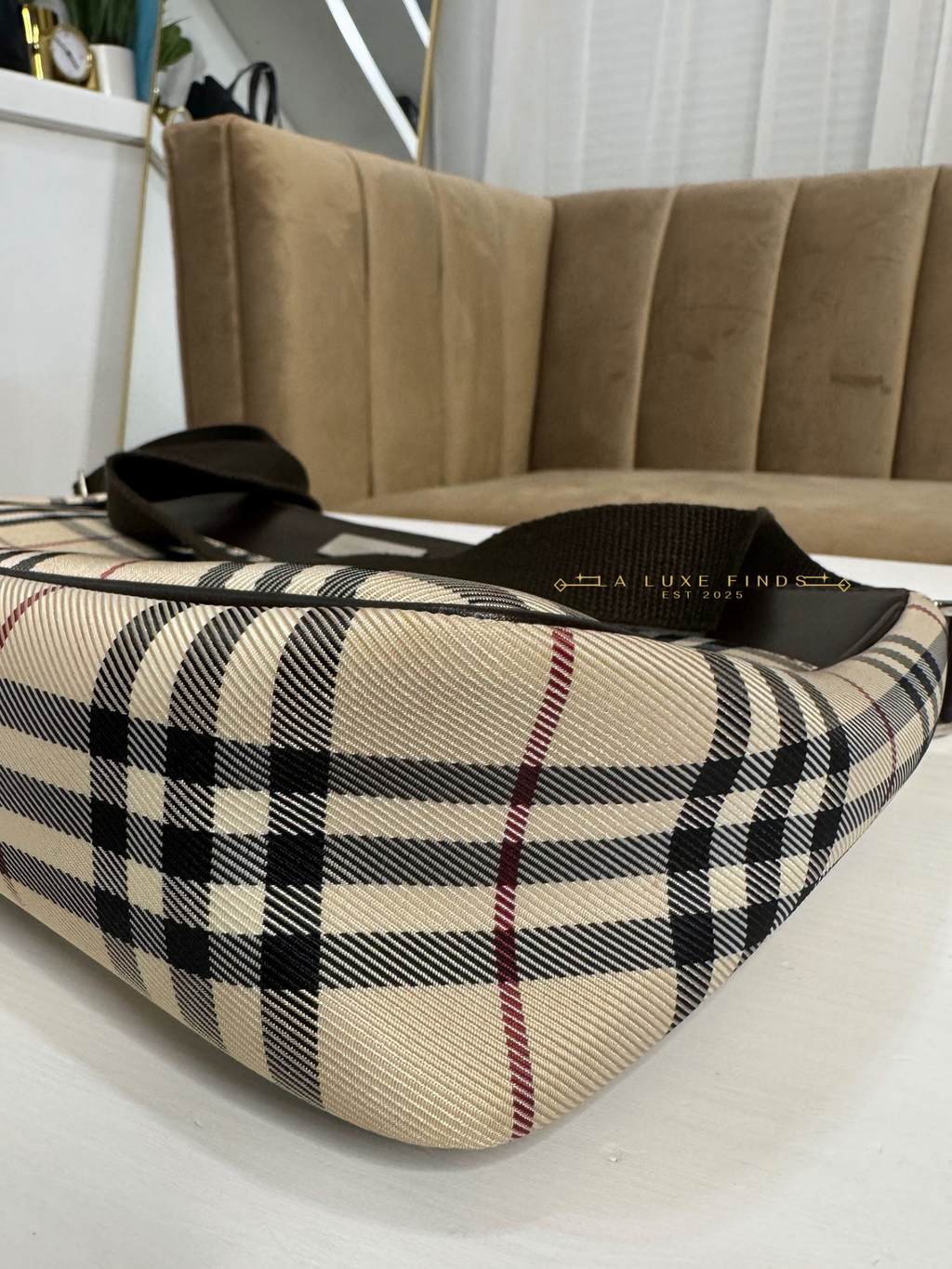 BURBERRY Nova Check Crossbody