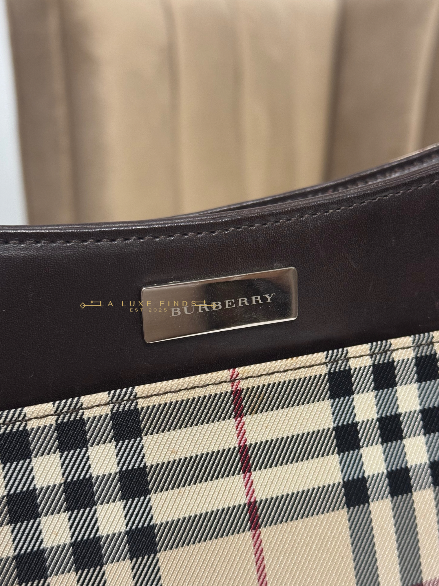 BURBERRY Nova Check Crossbody