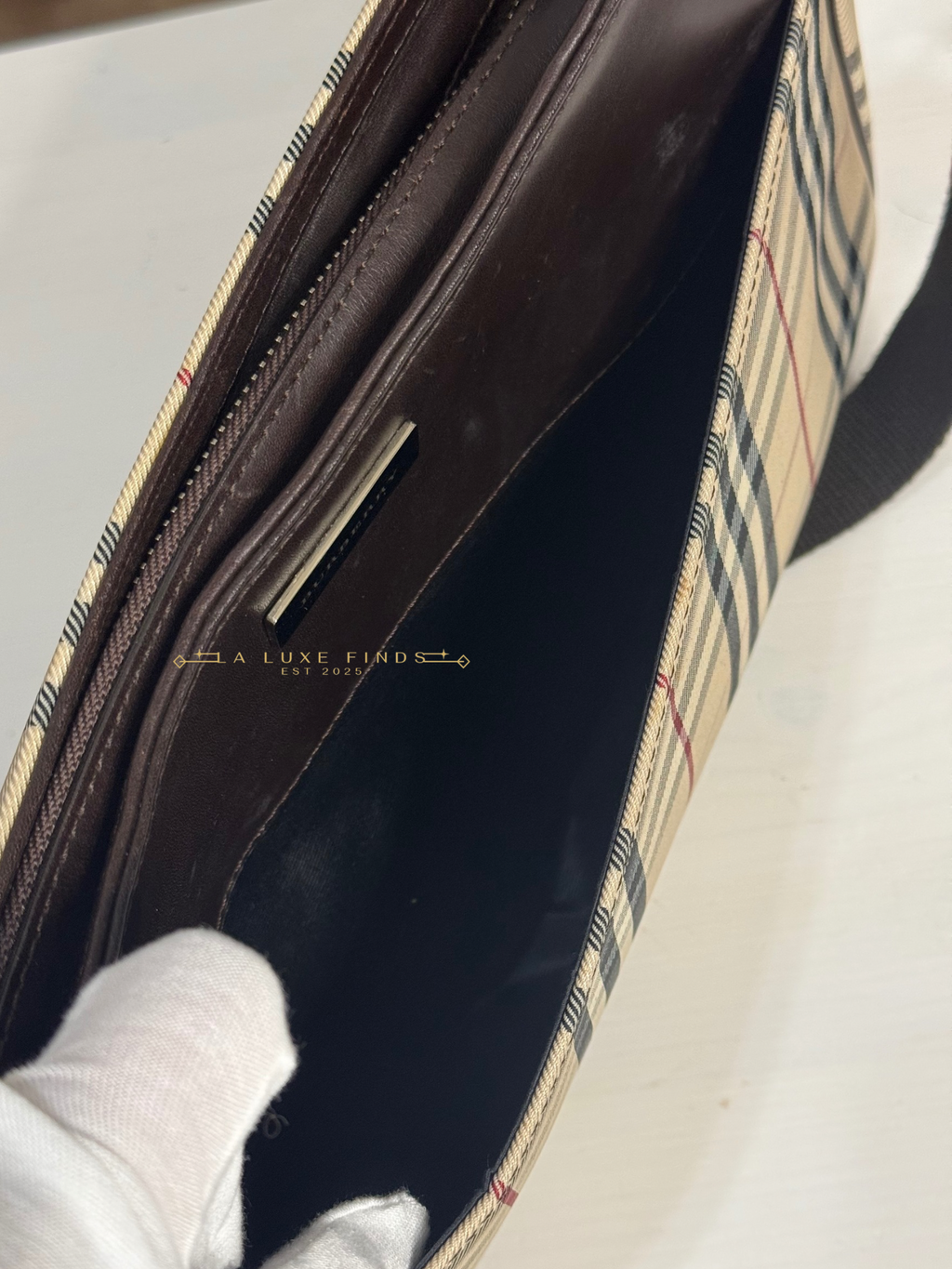 BURBERRY Nova Check Crossbody