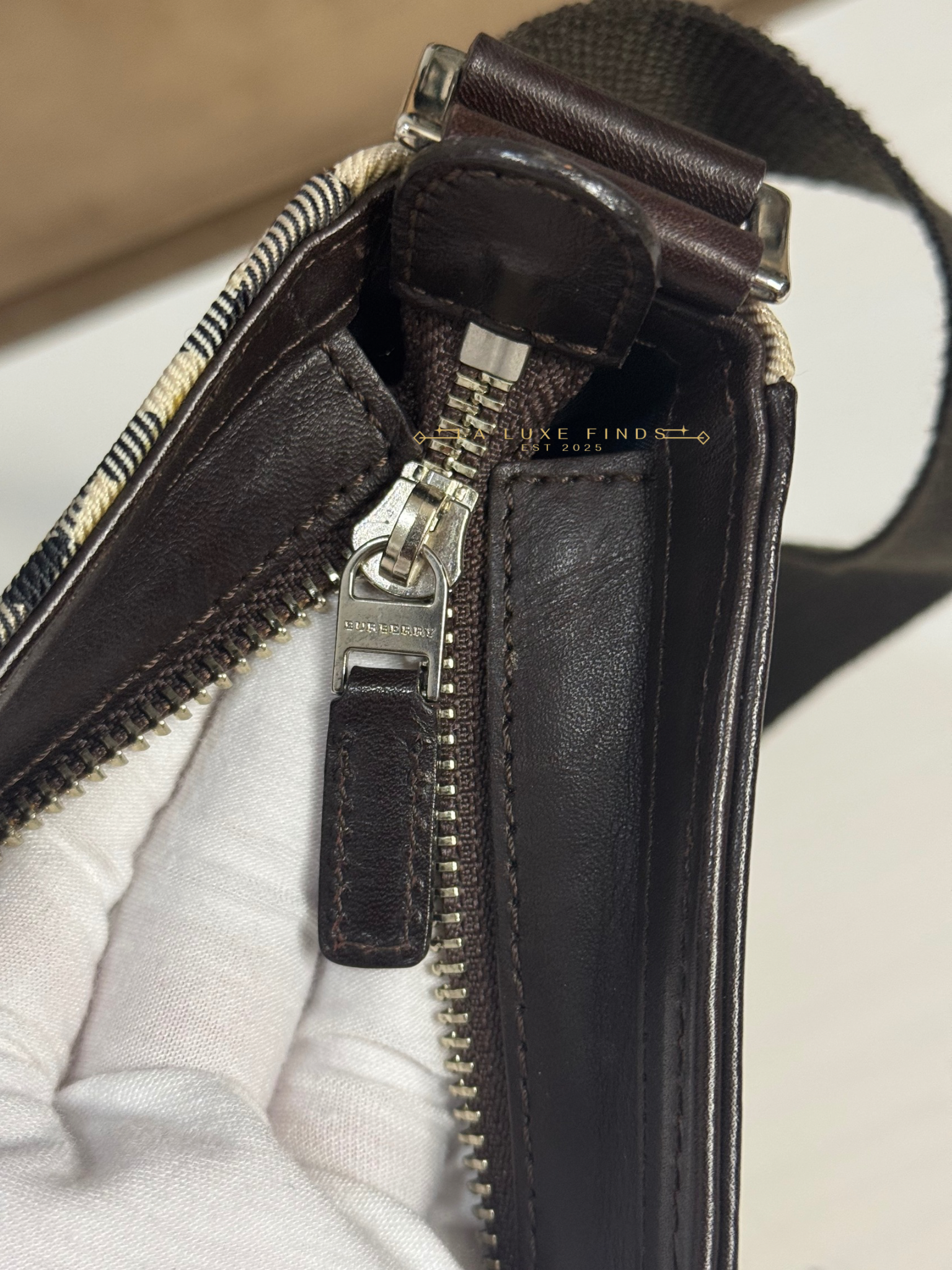 BURBERRY Nova Check Crossbody