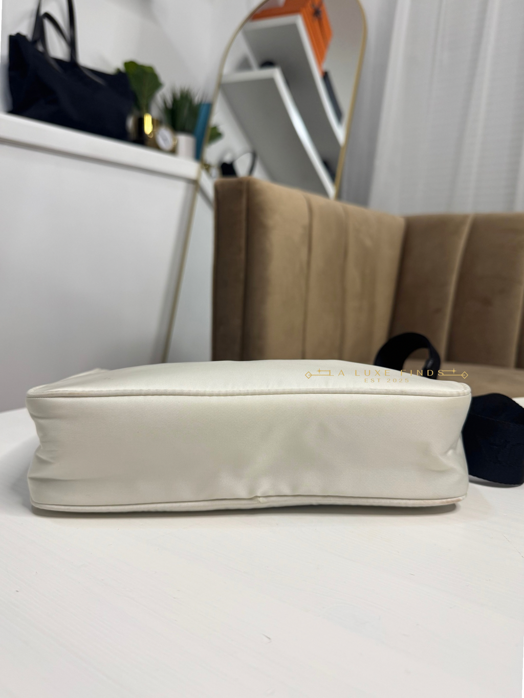 PRADA Re-Nylon Crossbody with Key Pouch