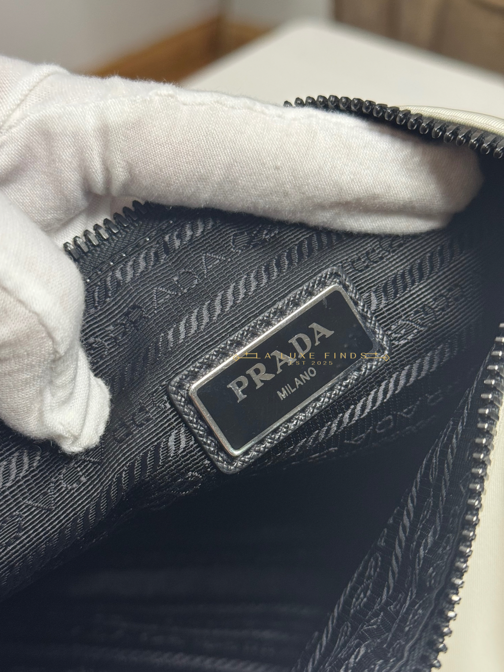 PRADA Re-Nylon Crossbody with Key Pouch