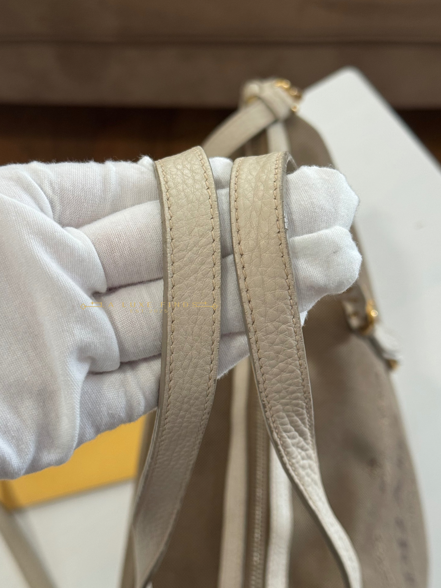 PRADA Jacquard Logo Tote Corda Talco