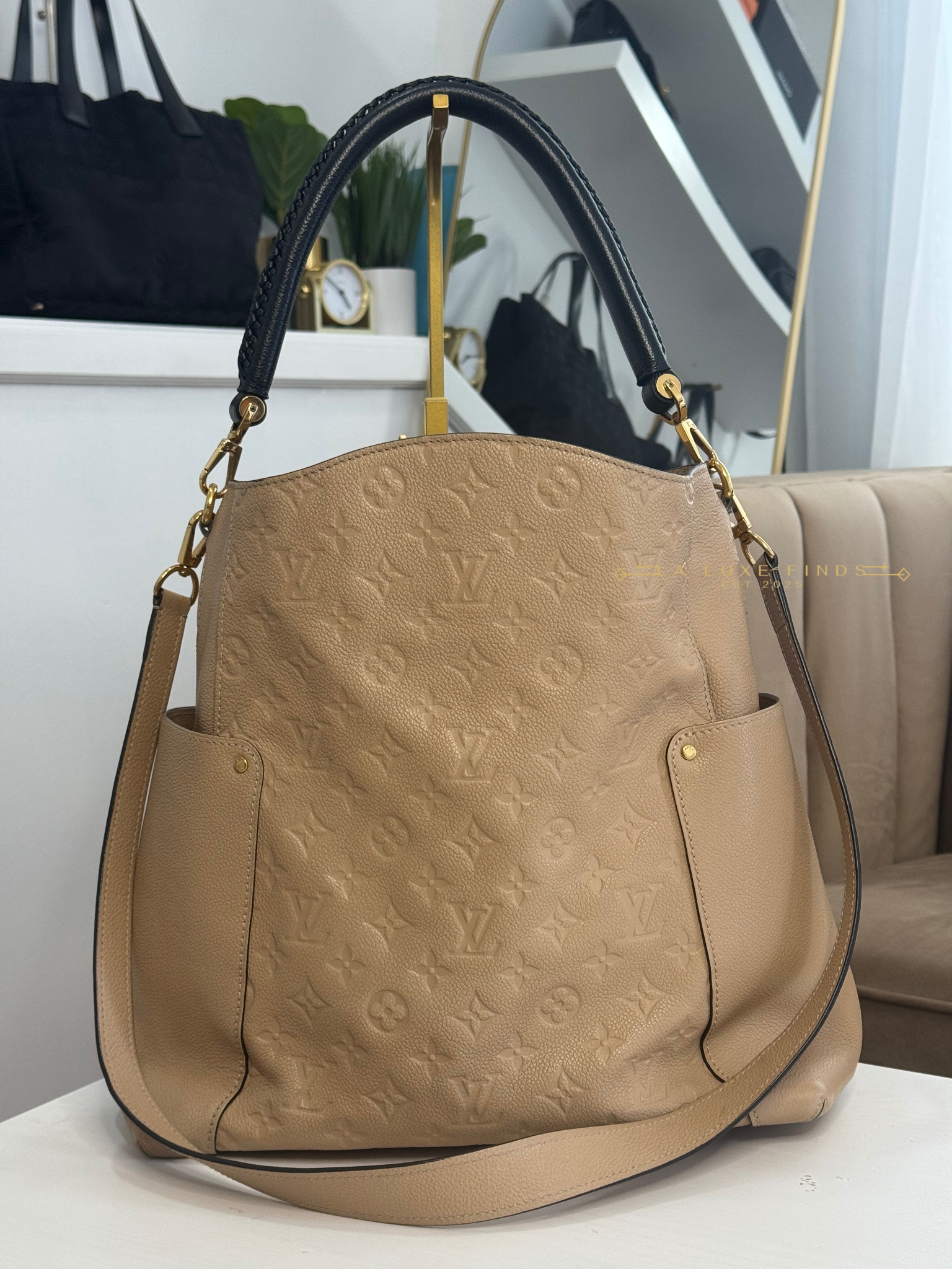 LOUIS VUITTON Empreinte Bagatelle Dune