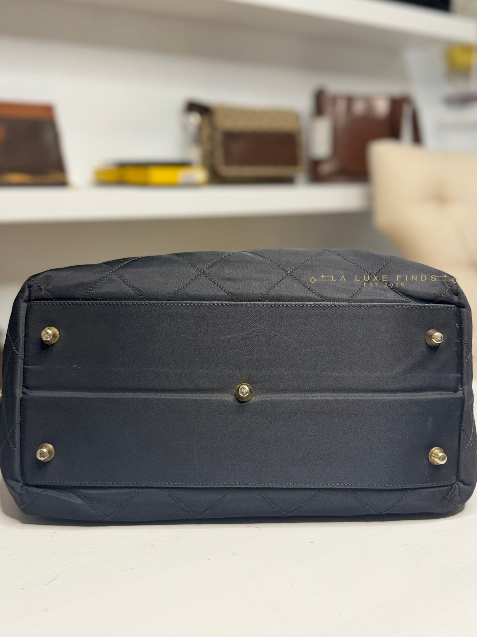 PRADA Chain Boston Bag