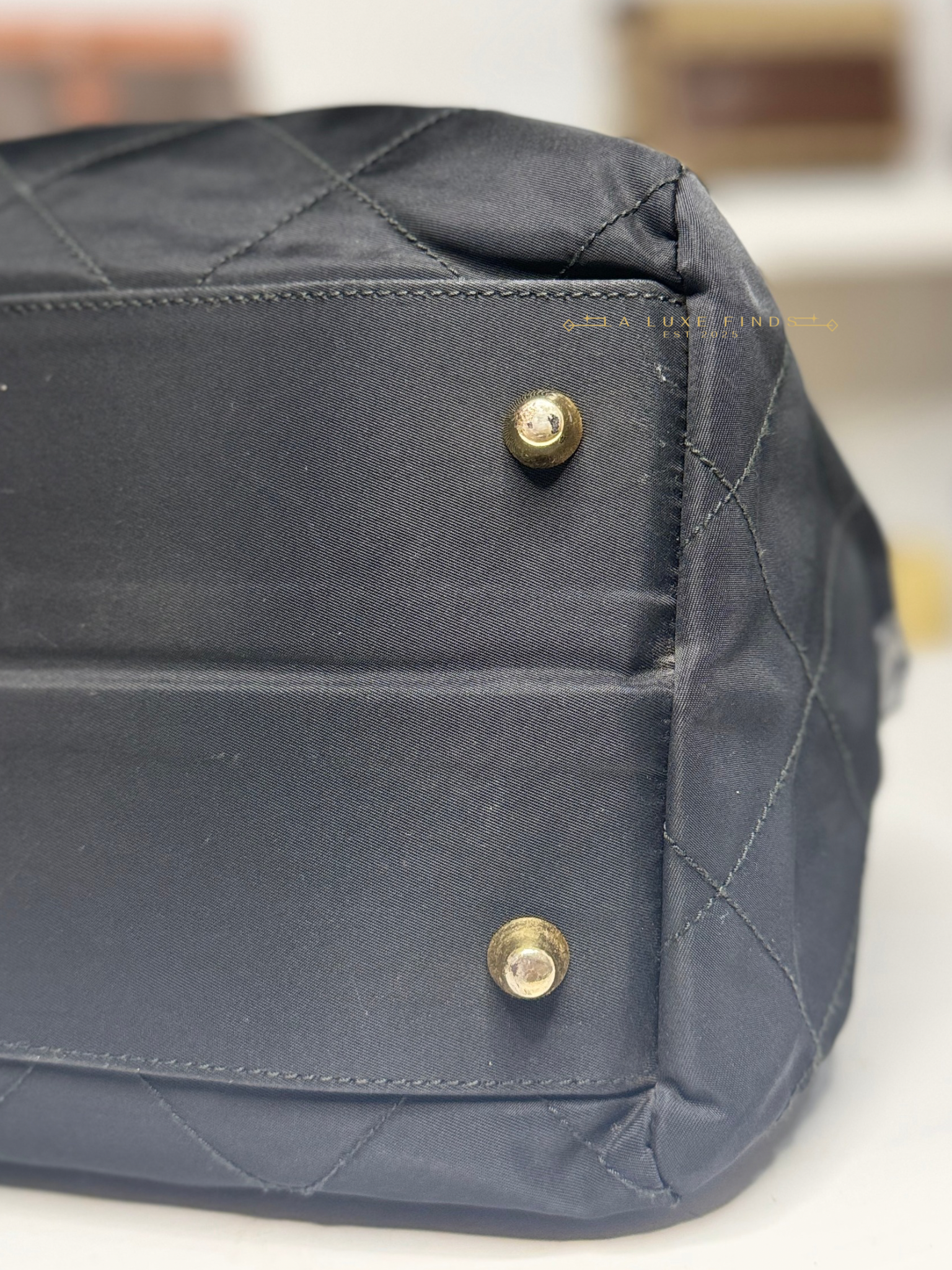 PRADA Chain Boston Bag
